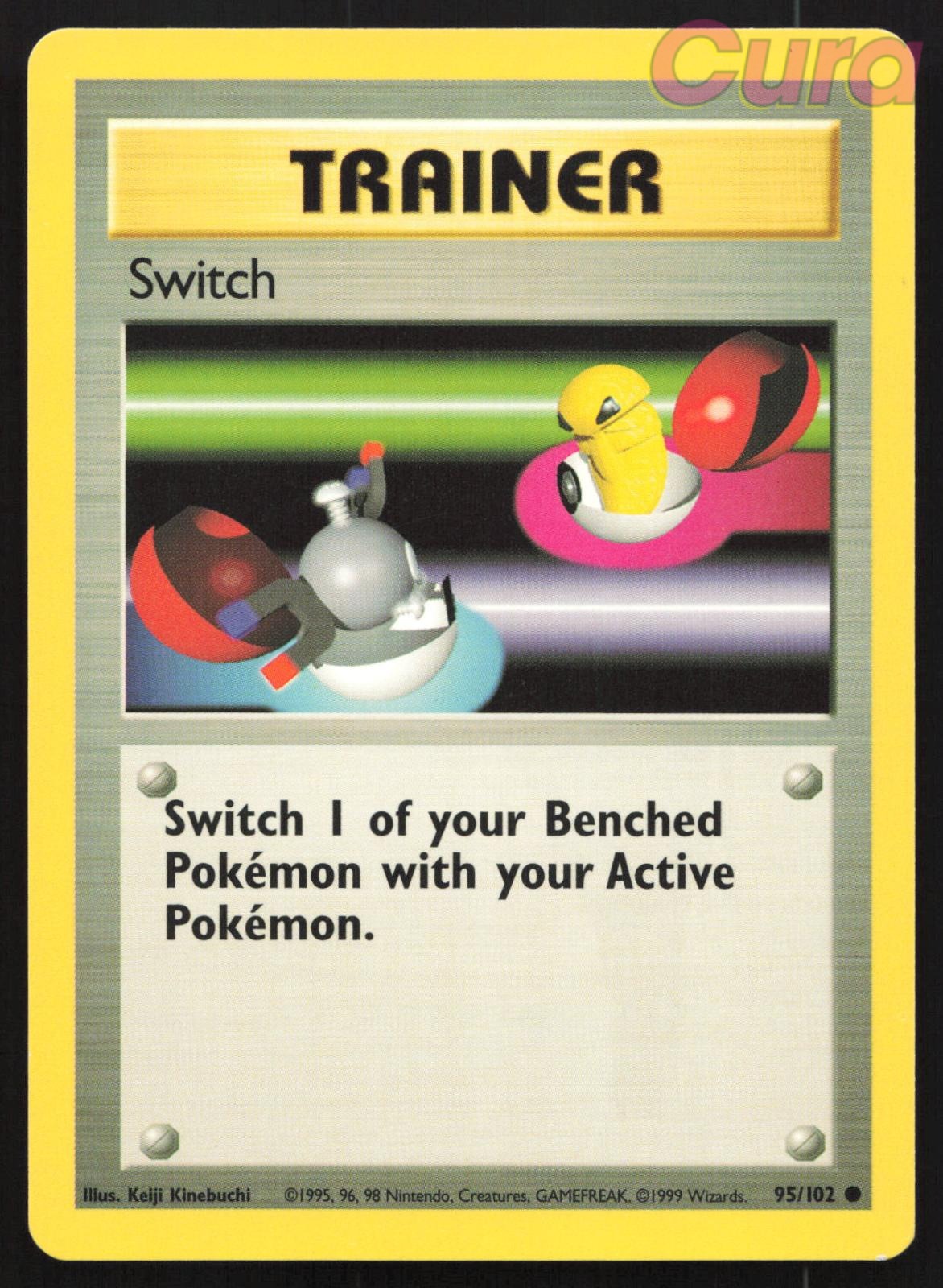 95/102 Switch - Common - Base Set Unlimited NM