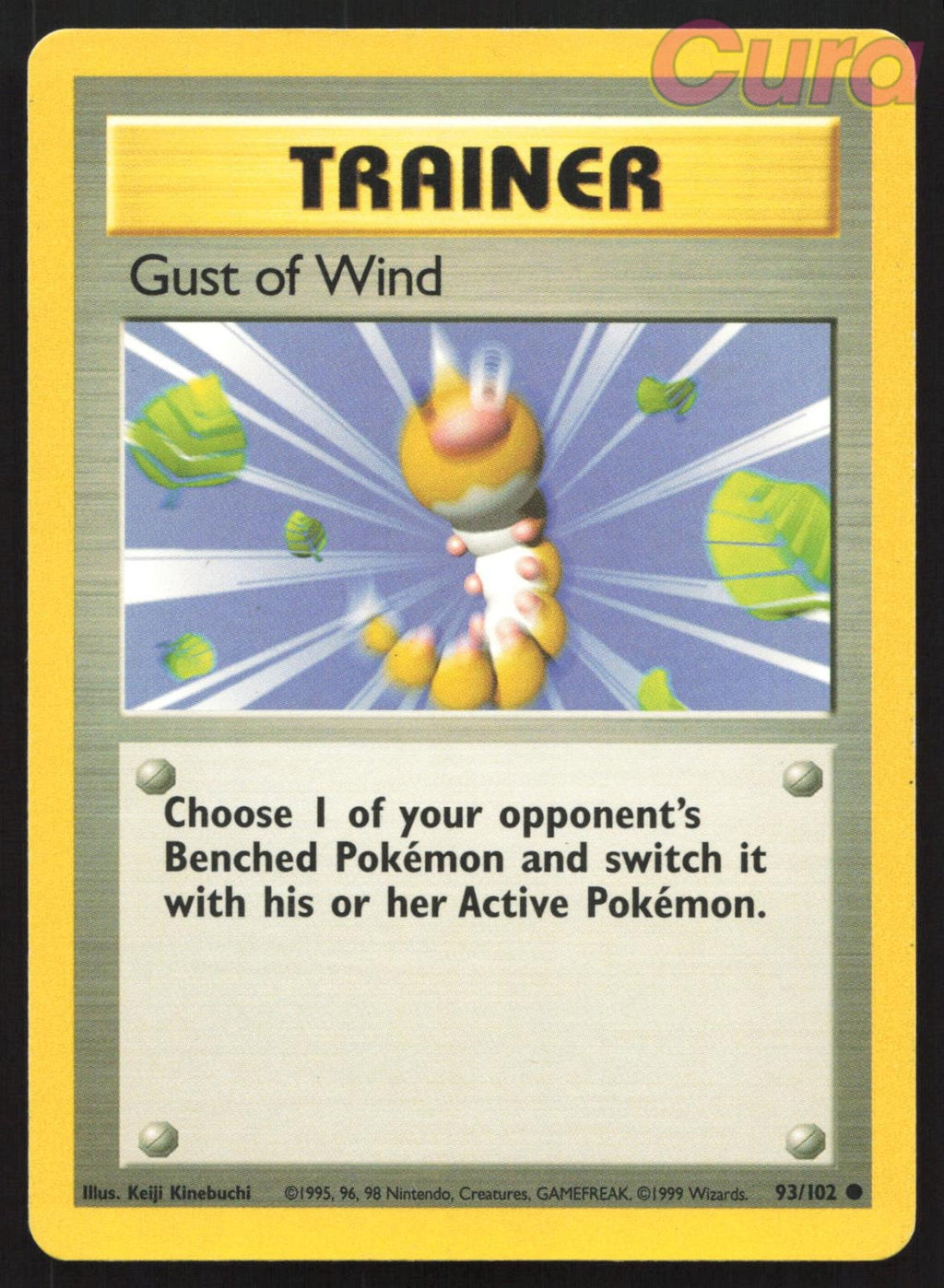 93/102 Gust of Wind - Common - Base Set Unlimited LP