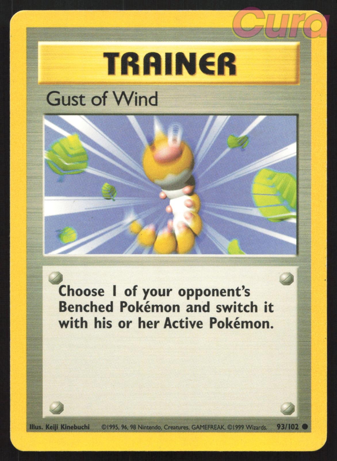93/102 Gust of Wind - Common - Base Set Unlimited LP