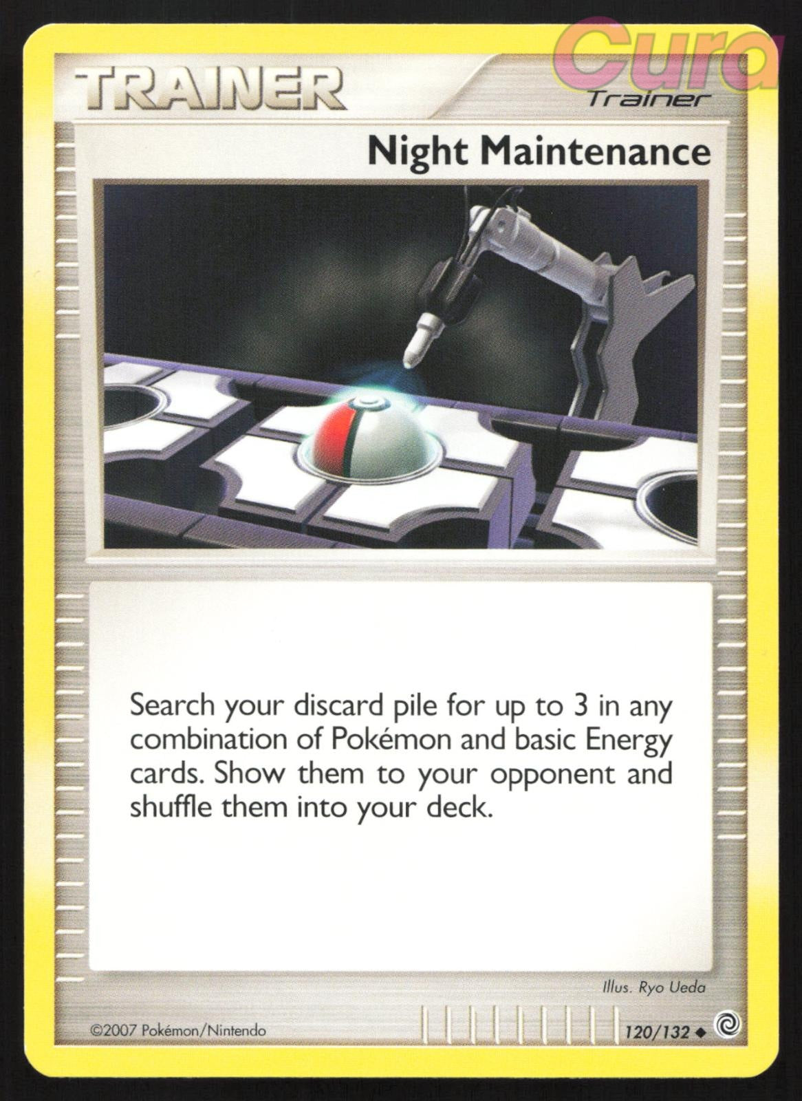 120/132 Night Maintenance - Uncommon - Secret Wonders NM