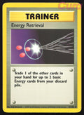 81/102 Energy Retrieval - Uncommon - Base Set Unlimited NM