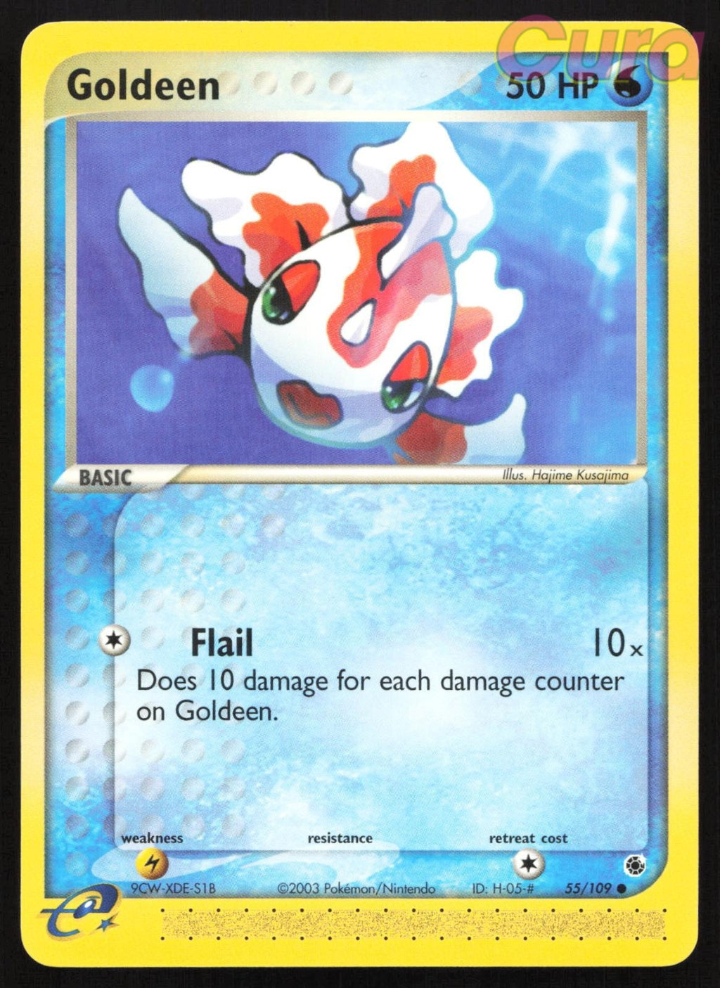 55/109 Goldeen - Common - Ruby & Sapphire NM