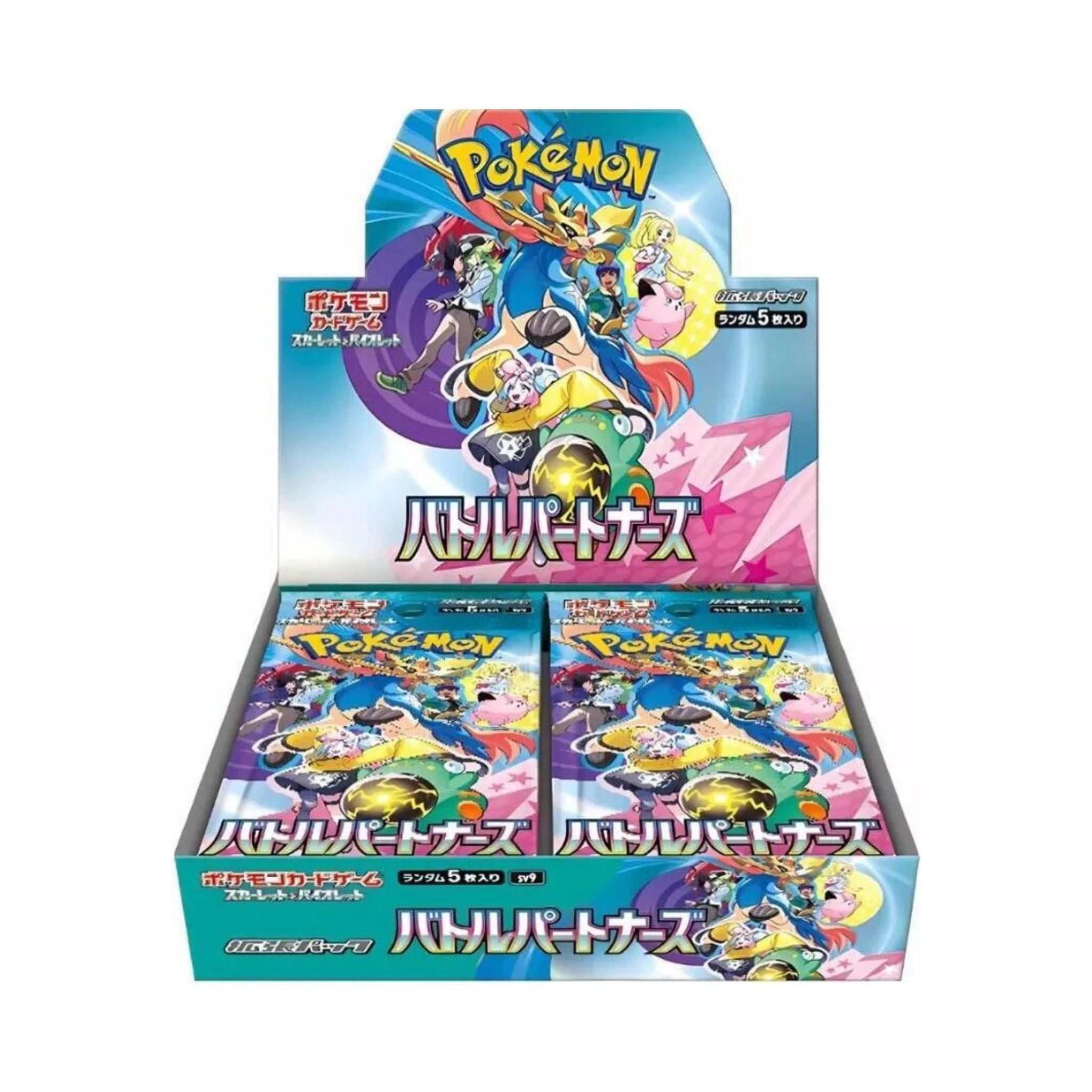 Battle Partners Japanese Booster Box (SV9) — Scarlet & Violet
