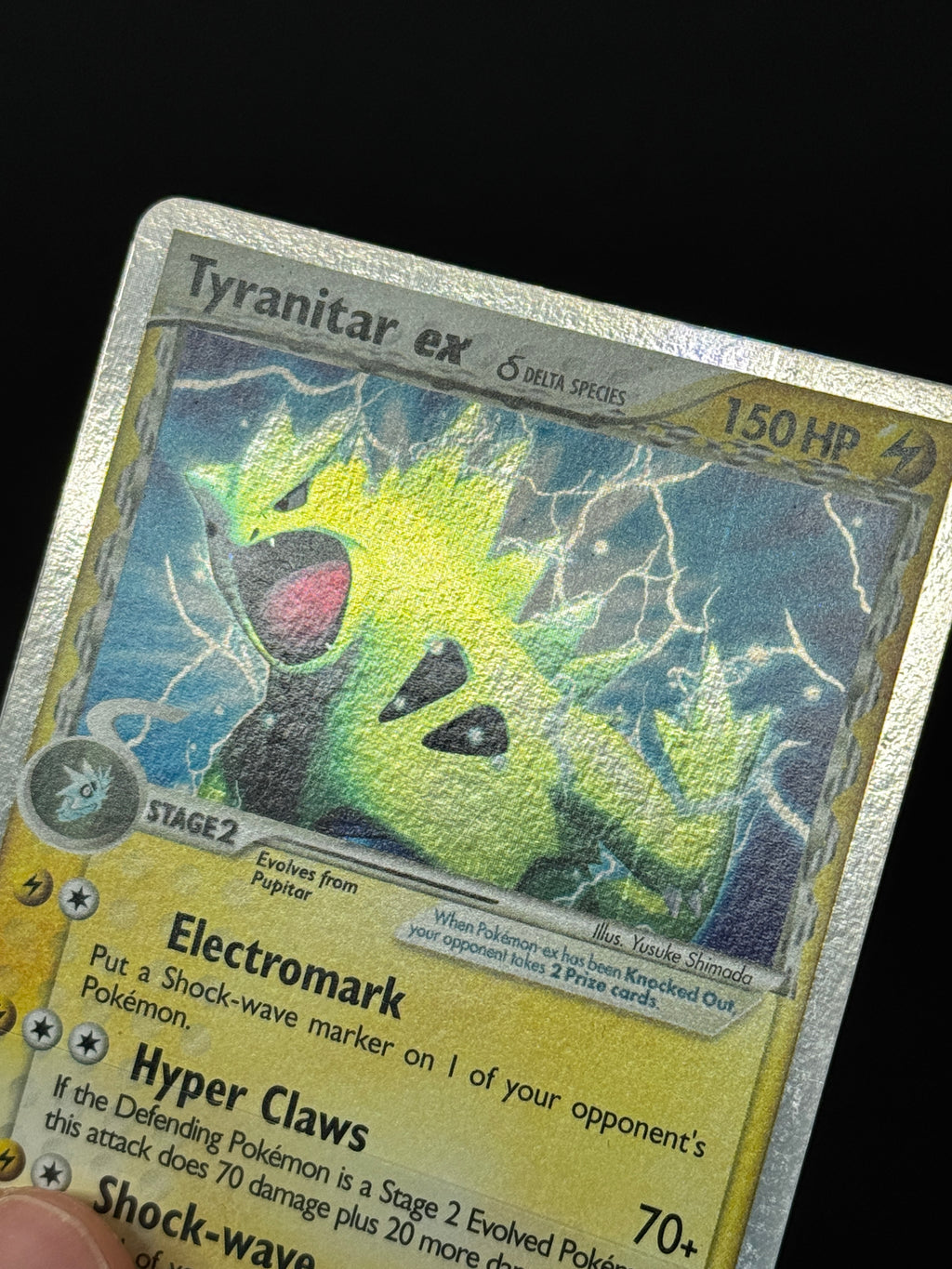 99 Tyranitar ex Holo - EX Rare - Dragon Frontiers NM