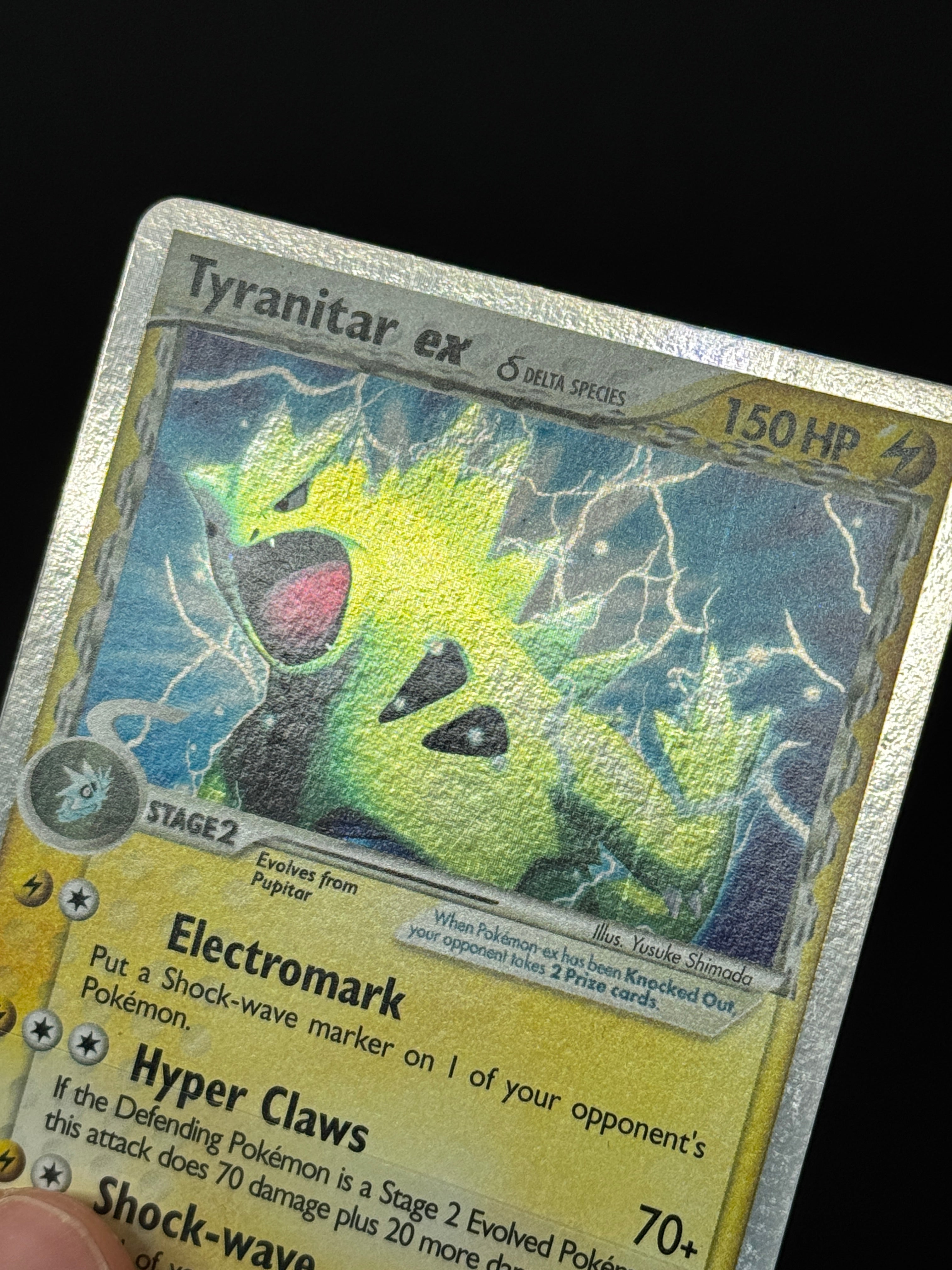 99 Tyranitar ex Holo - EX Rare - Dragon Frontiers NM