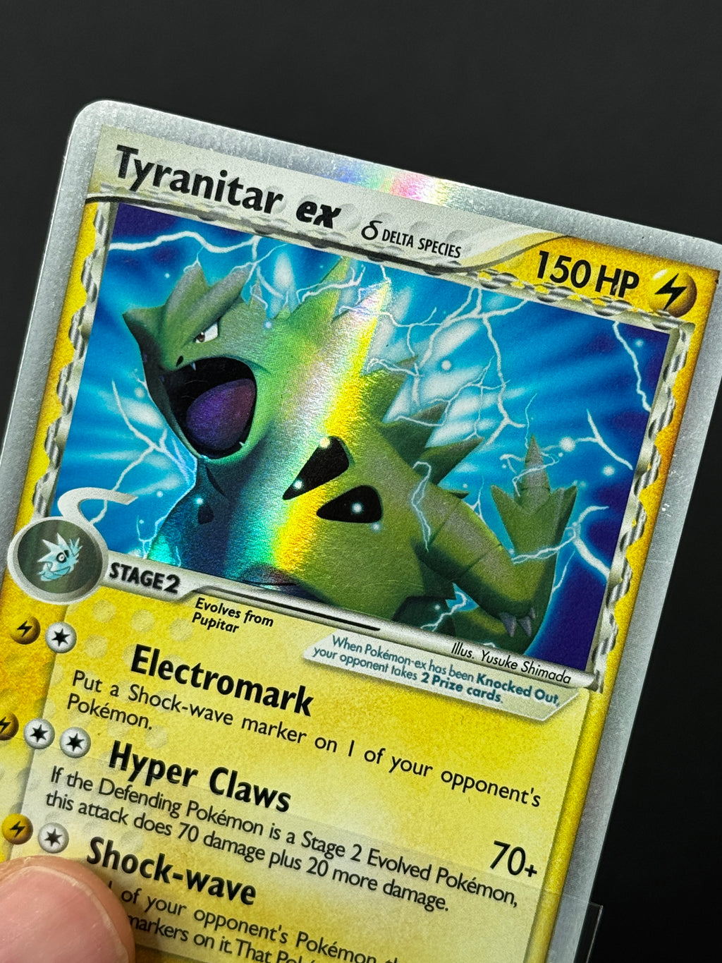 99 Tyranitar ex Holo - EX Rare - Dragon Frontiers NM
