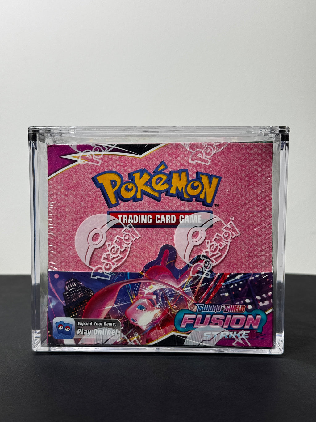 Sword & Shield Fusion Strike Sealed Booster Box + Acryllic Protection