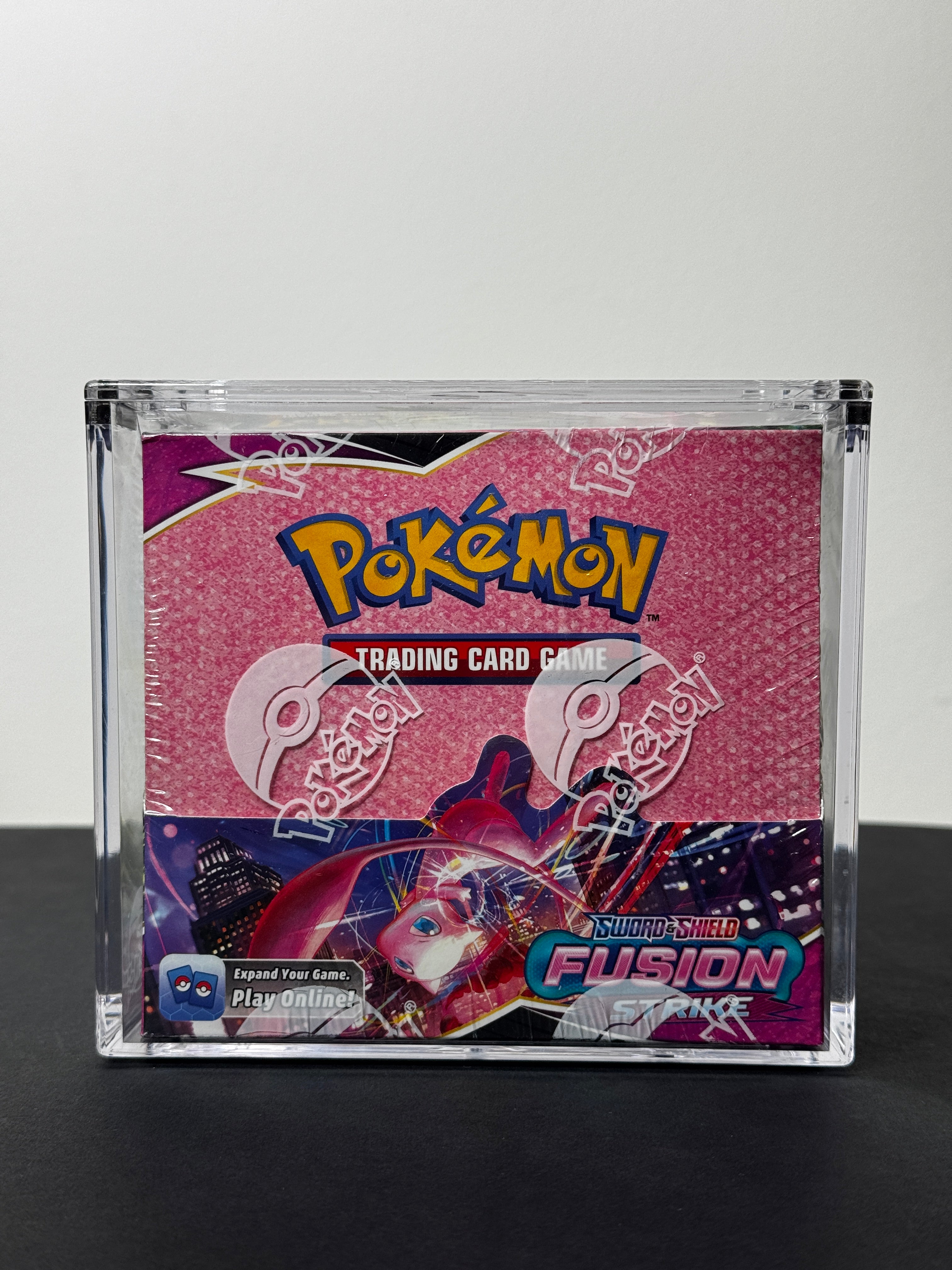 Sword & Shield Fusion Strike Sealed Booster Box + Acryllic Protection