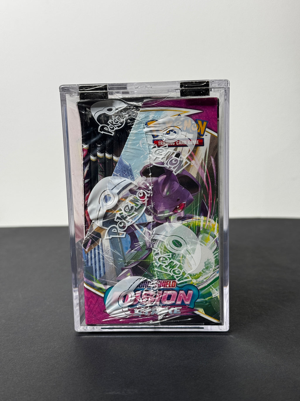 Sword & Shield Fusion Strike Sealed Booster Box + Acryllic Protection