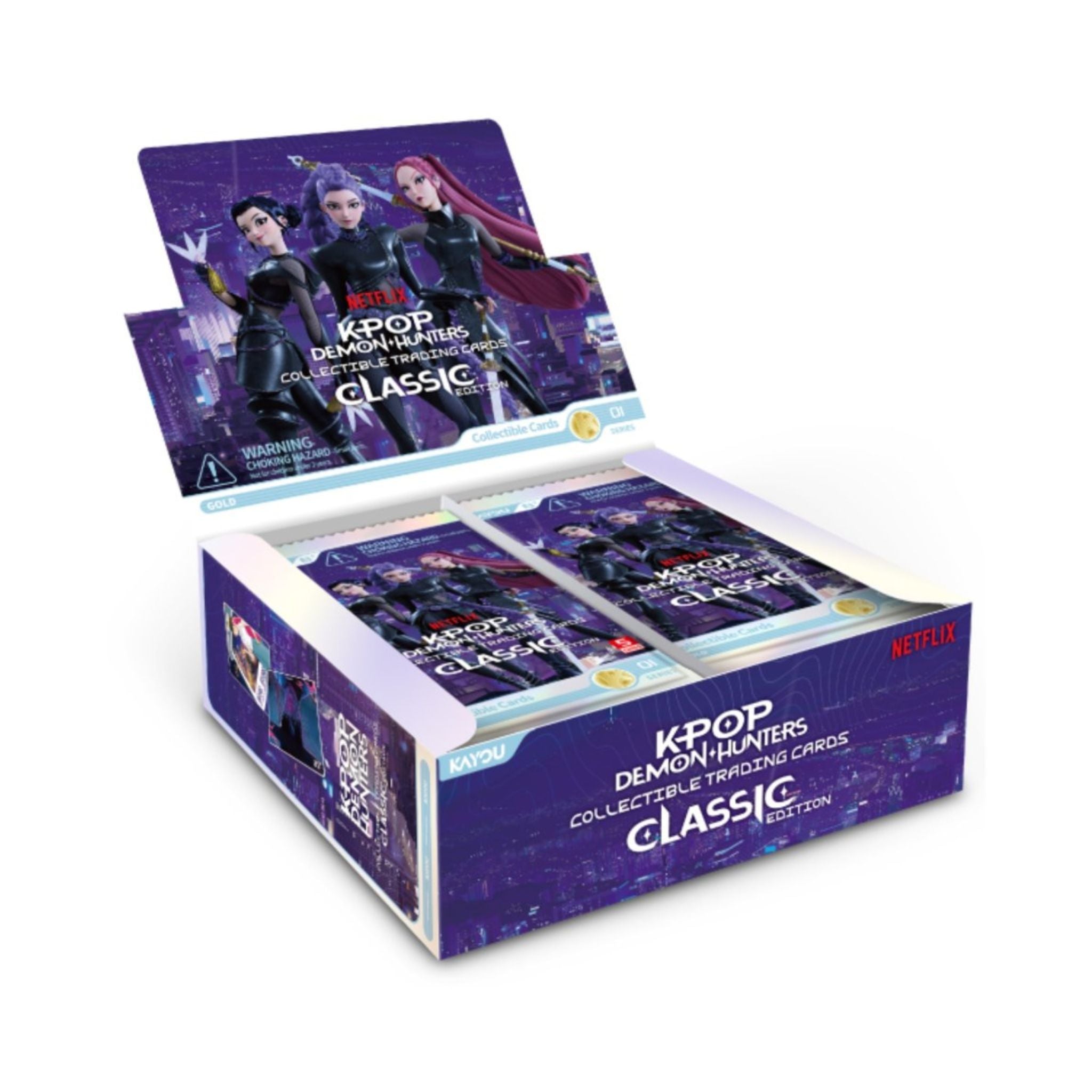 Kayou K-POP Demon Hunters Collectible Trading Card Booster Box - Classic Edition