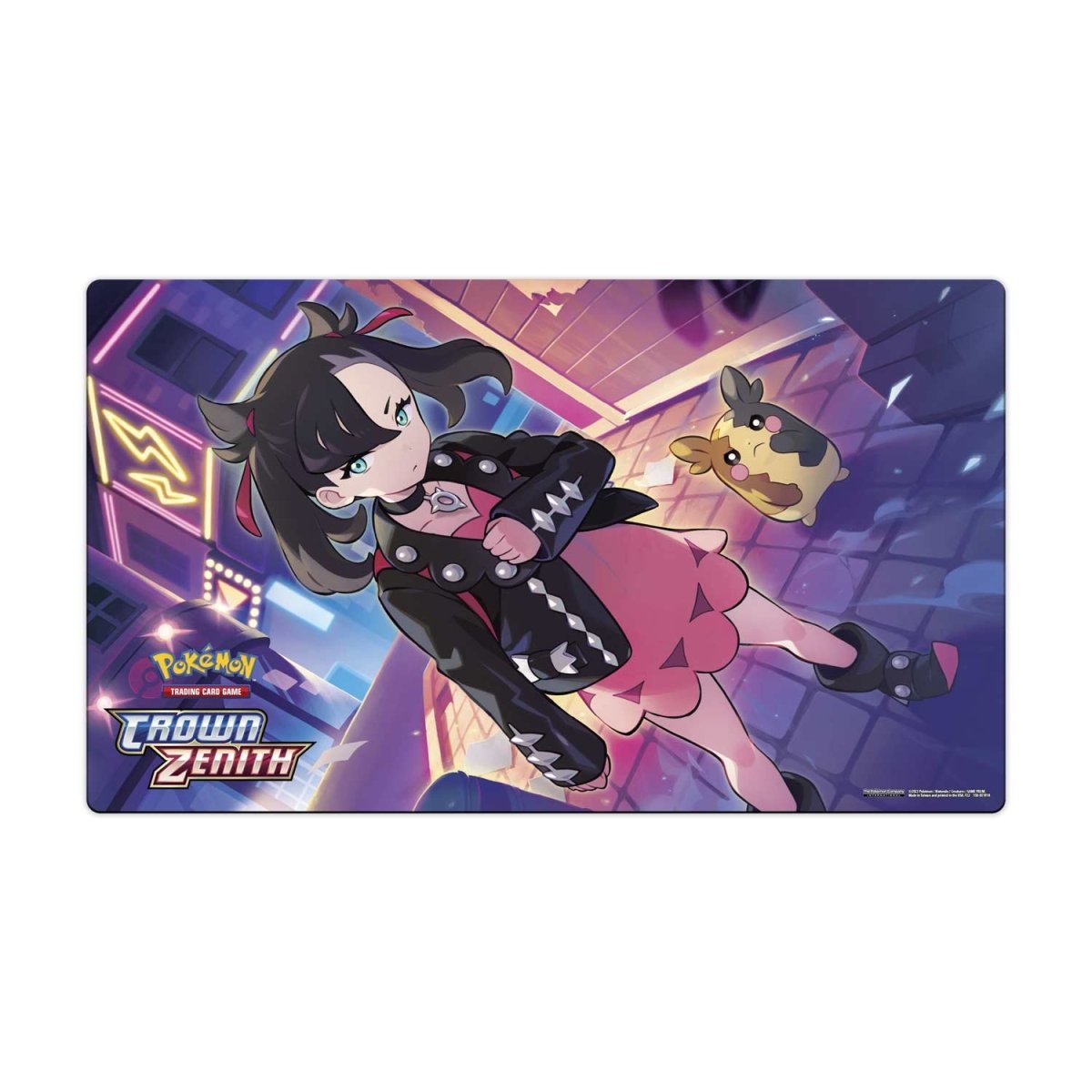 Marnie + Morpeko Crown Zenith Official Playmat