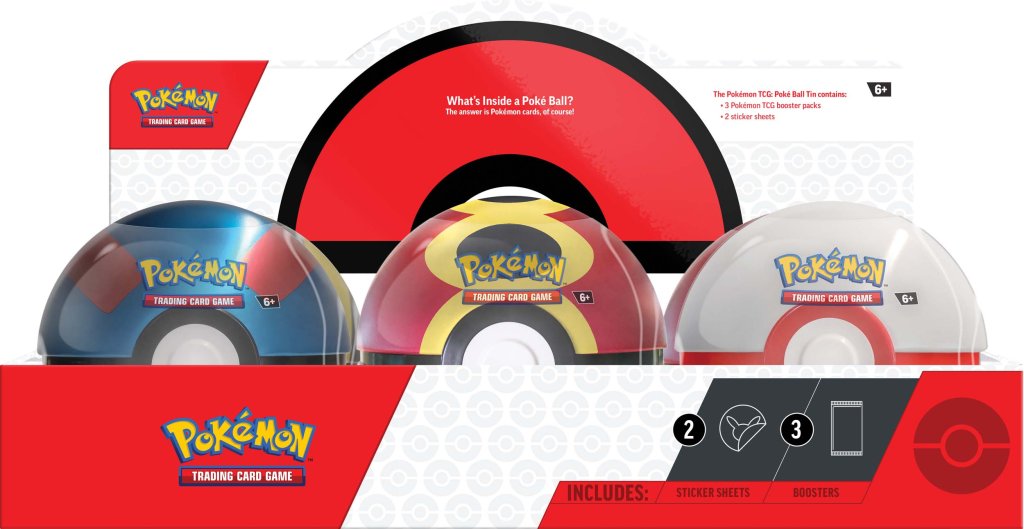 1x Pokémon TCG: Poké Ball Tin