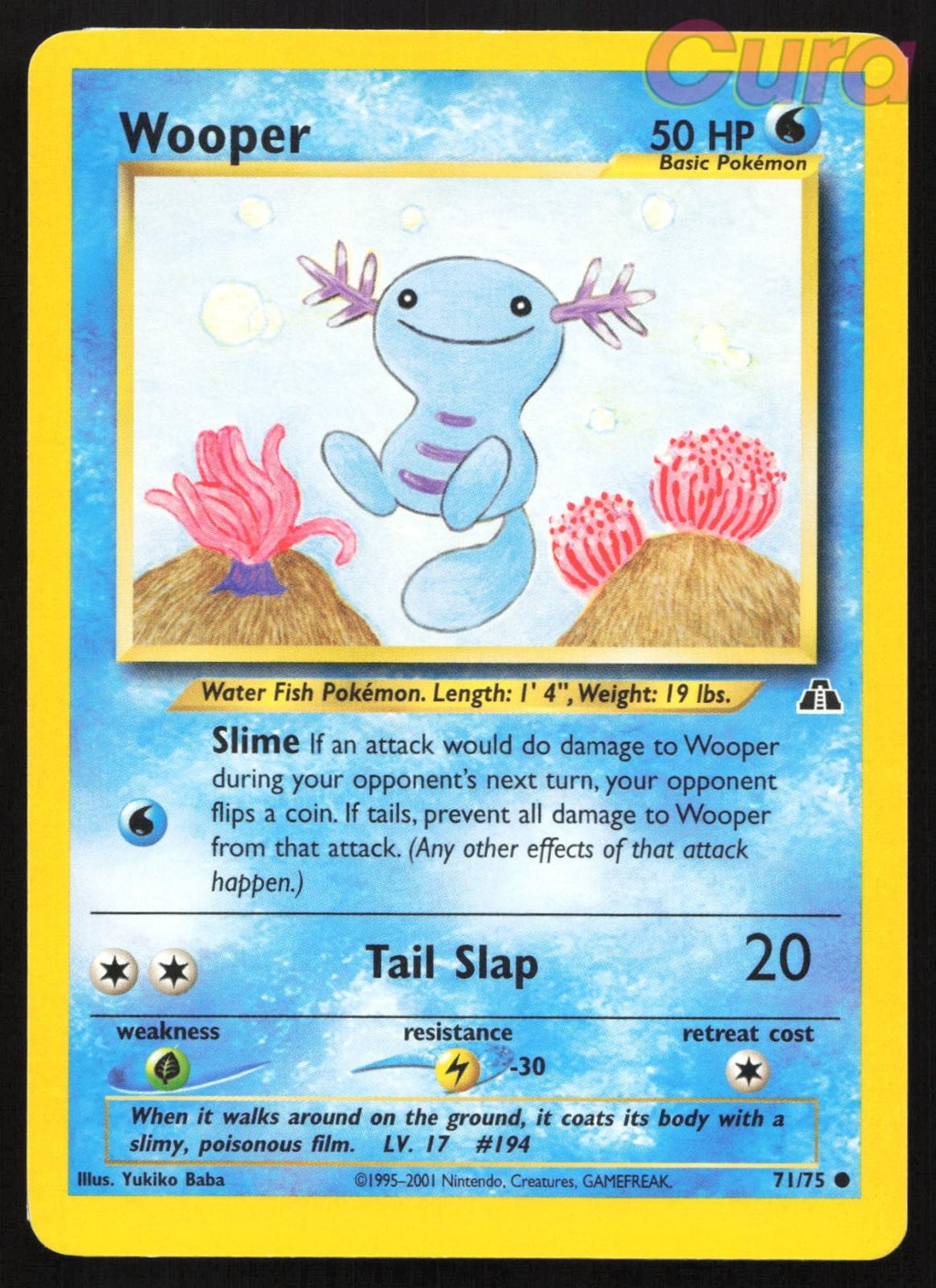 71/75 Wooper Unlimited - Common - Neo Discovery LP