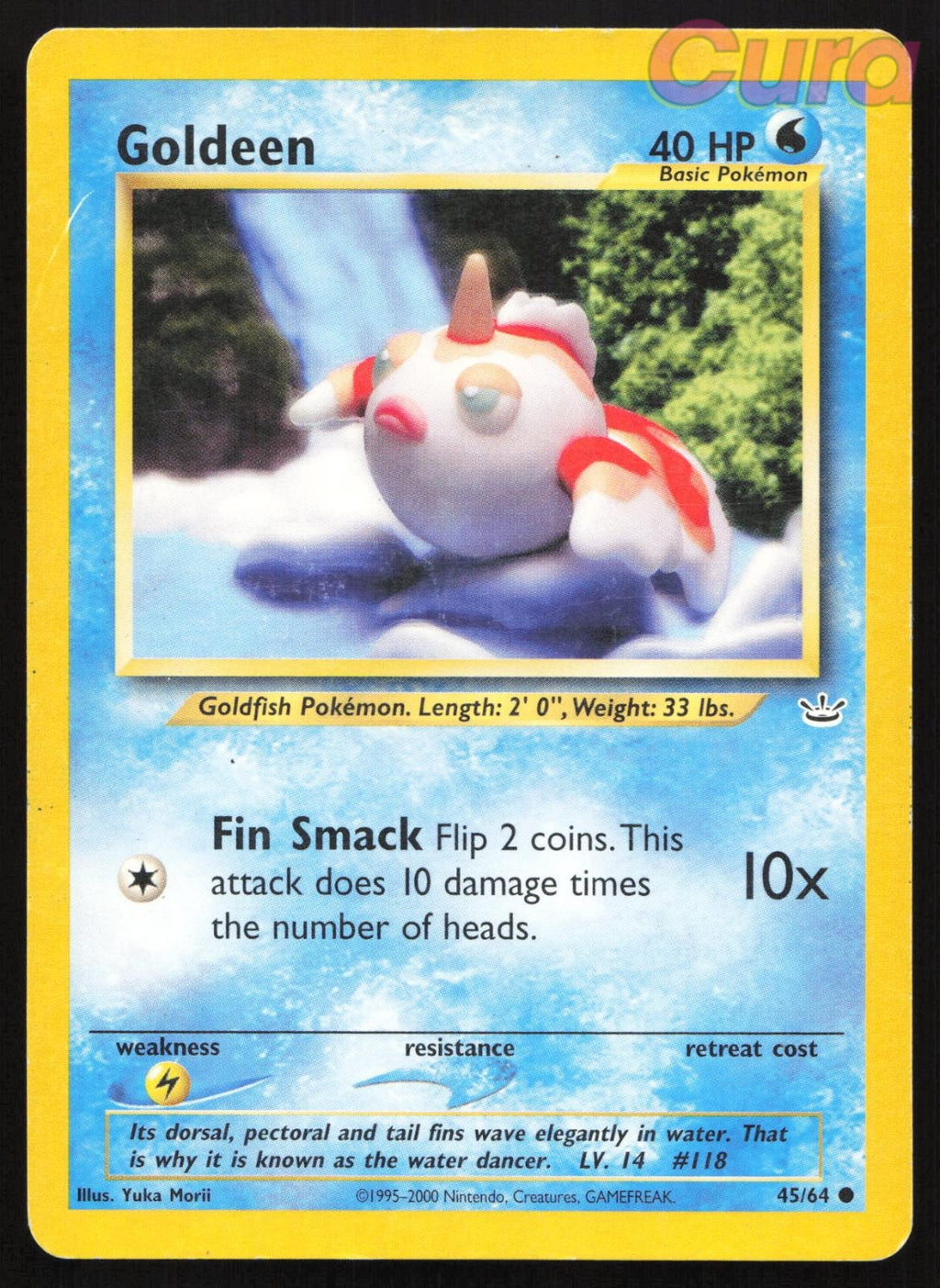 45/64 Goldeen Unlimited - Common - Neo Revelation MP