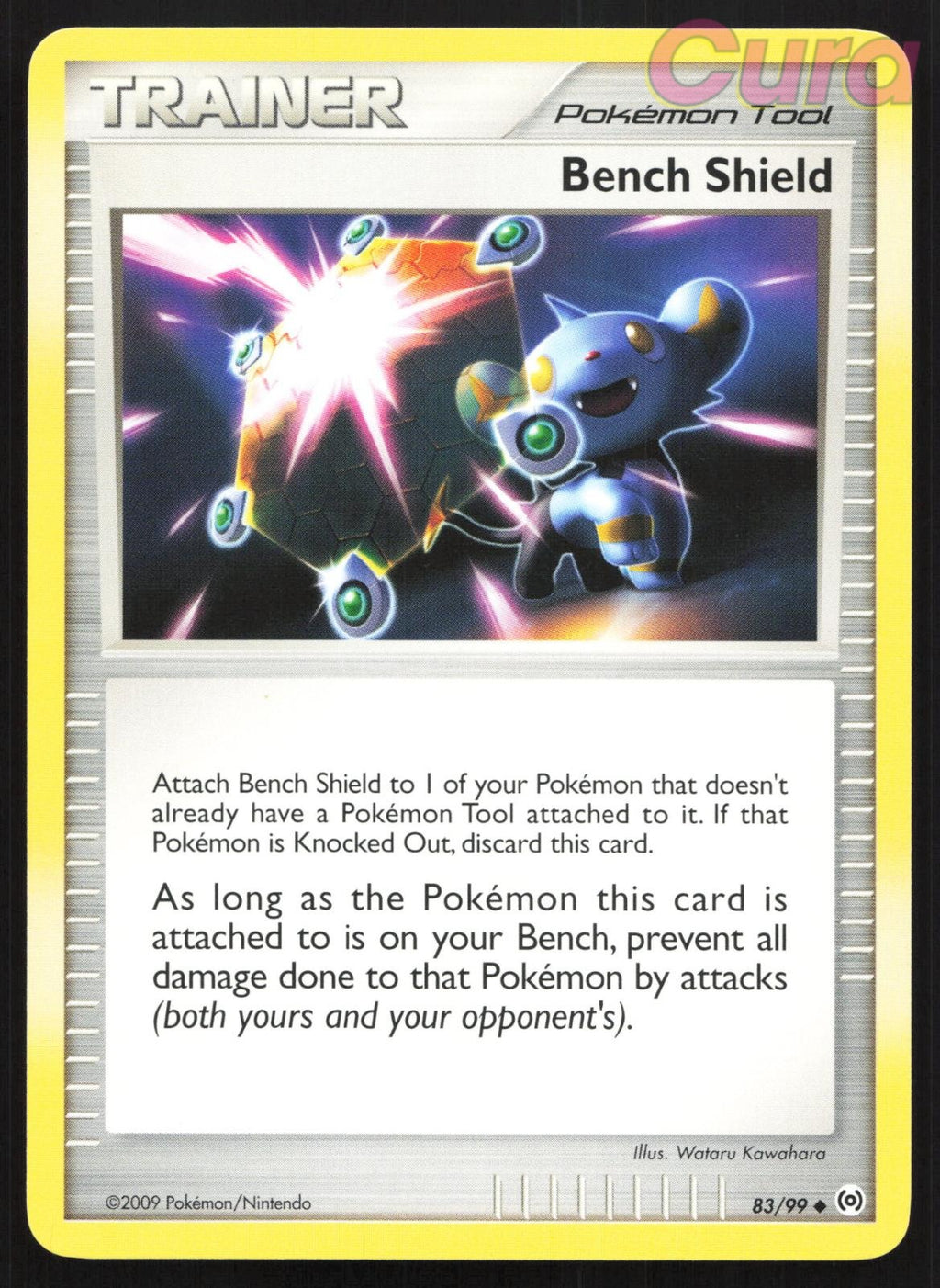 83/99 Bench Shield - Uncommon - Arceus NM