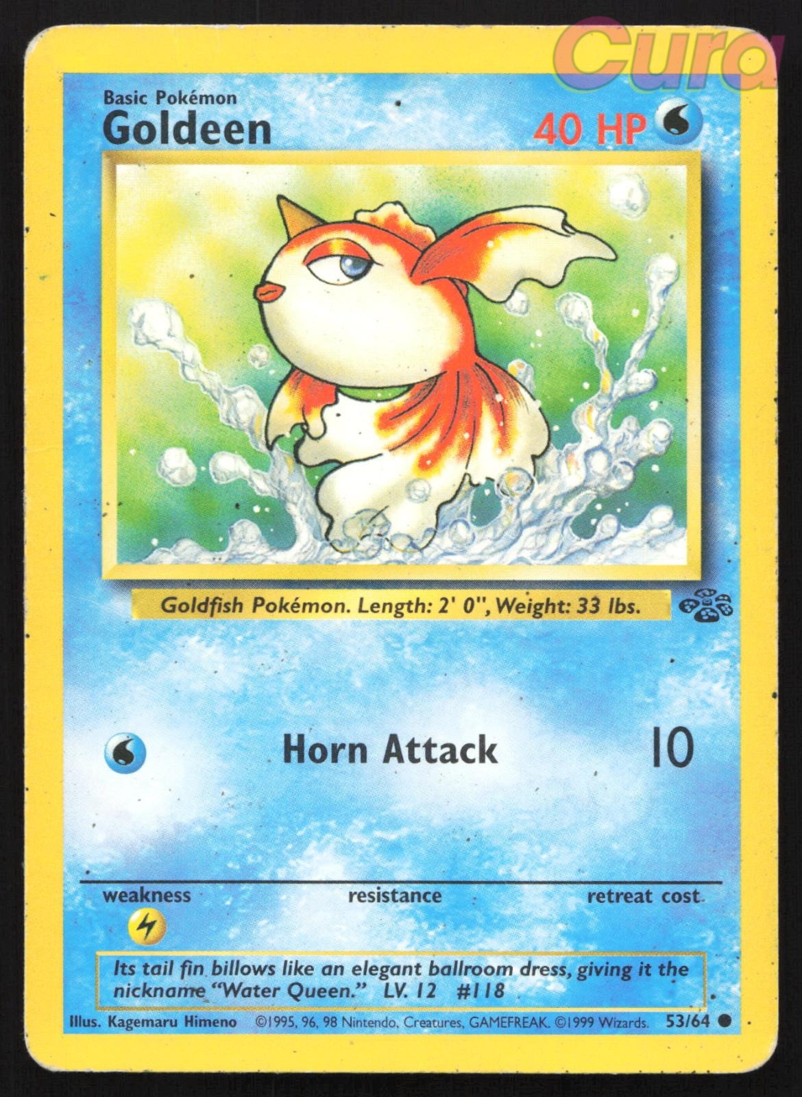 53/64 Goldeen Unlimited - Common - Jungle HP