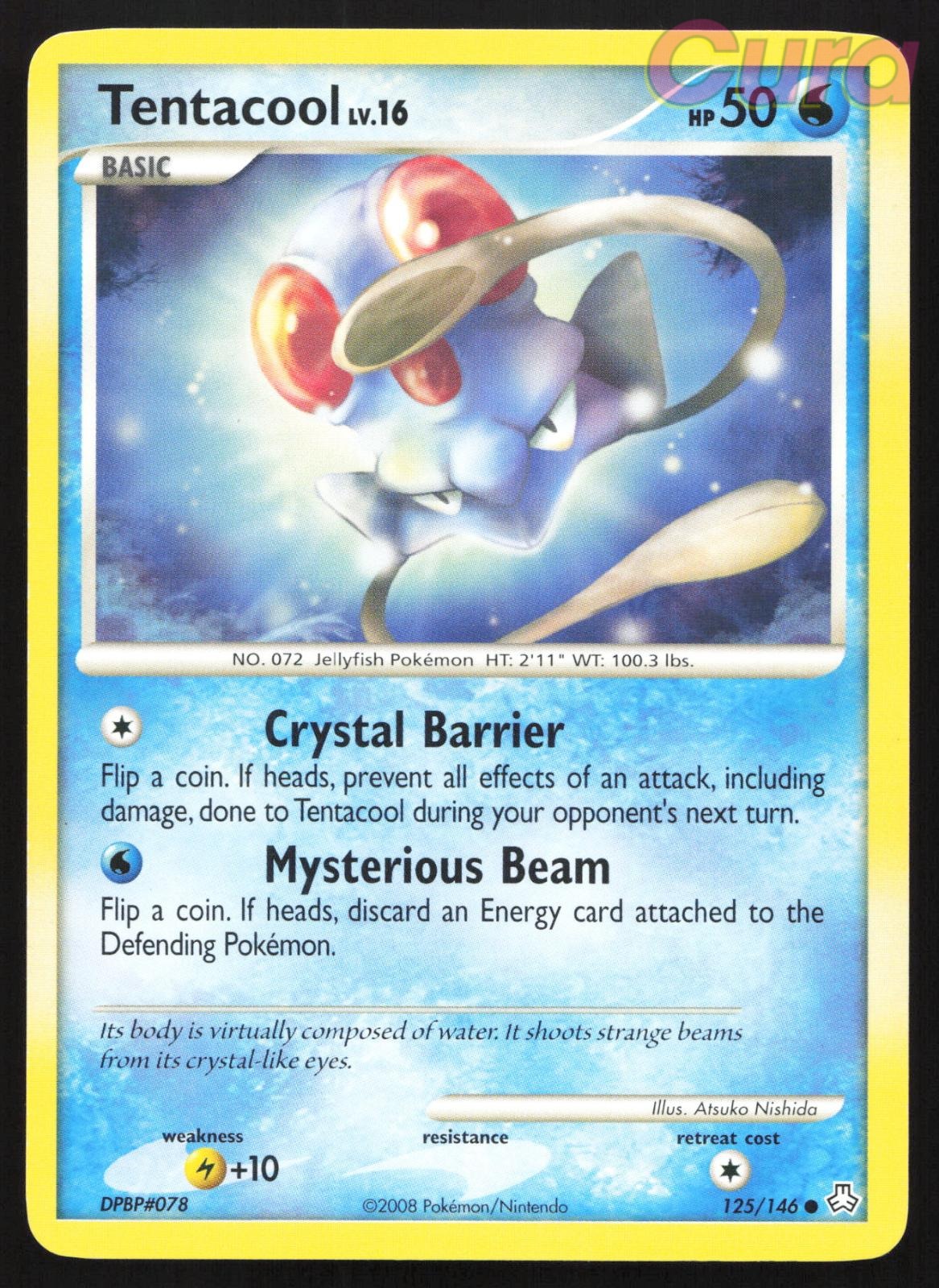 125/146 Tentacool - Common - Legends Awakened LP