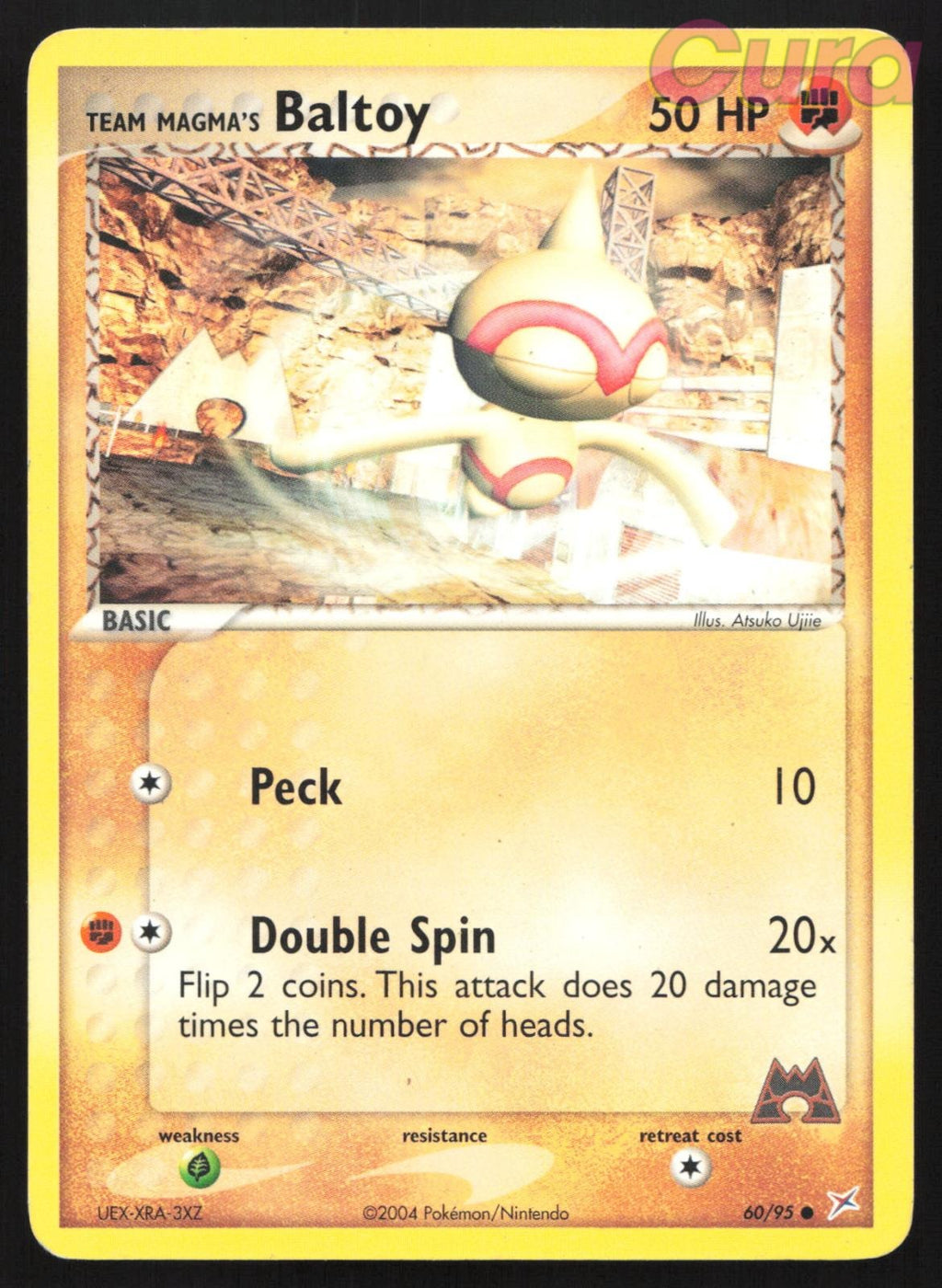 60/95 Team Magma's Baltoy - Common - Team Magma vs Team Aqua MP