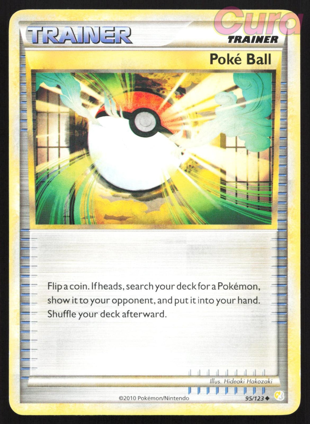 95/123 Poke Ball - Uncommon - HeartGold & SoulSilver NM