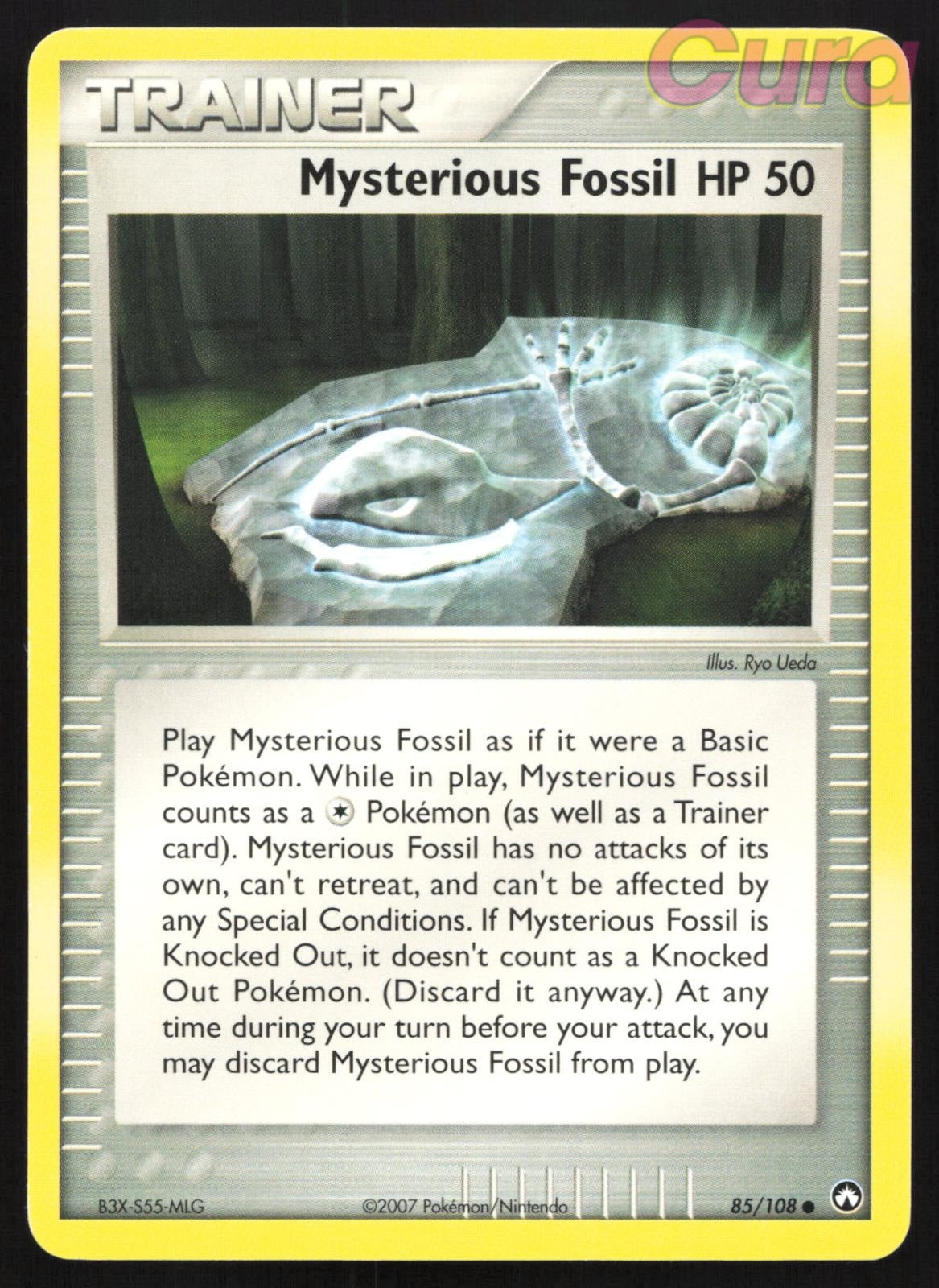 85/108 Mysterious Fossil - Common - Power Keepers LP