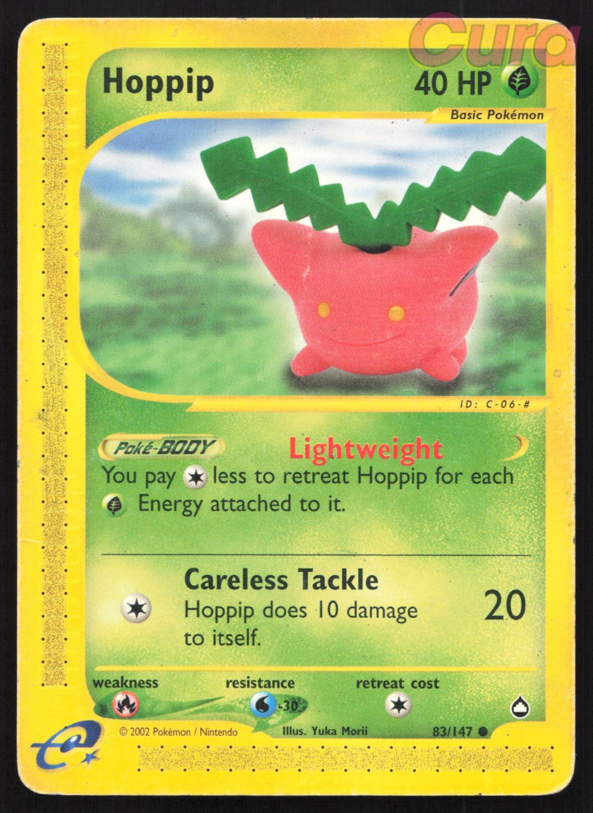 Cooked 83/147 Hoppip - Common - Aquapolis DMG