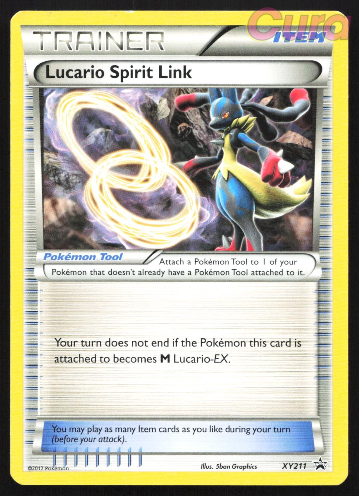 XY211 Lucario Spirit Link - Promo - XY Promo MP