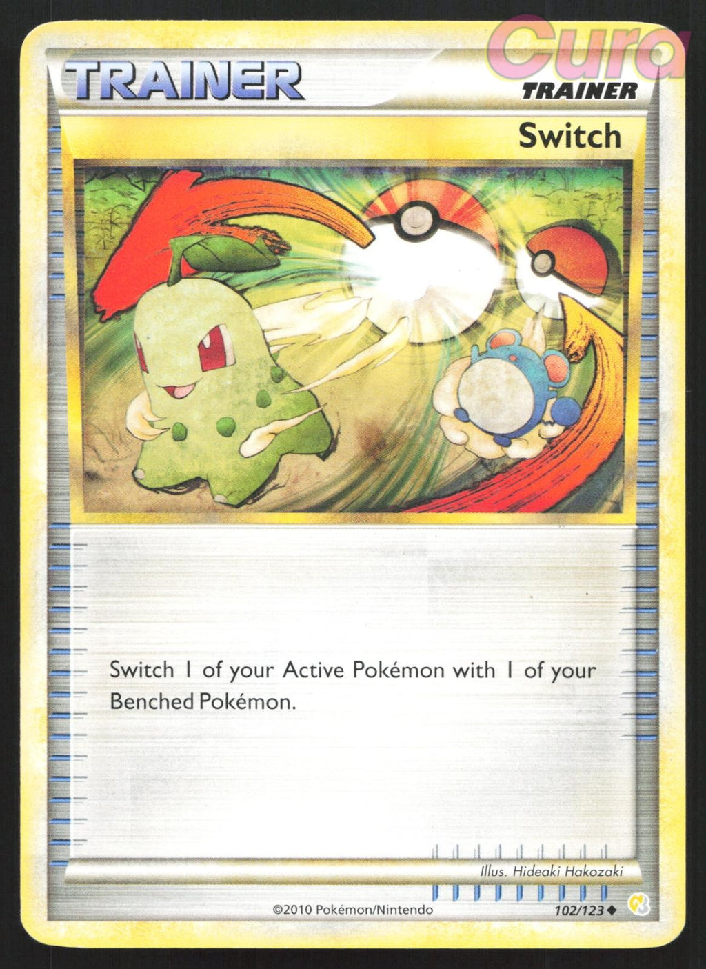 102/123 Switch - Uncommon - HeartGold & SoulSilver LP