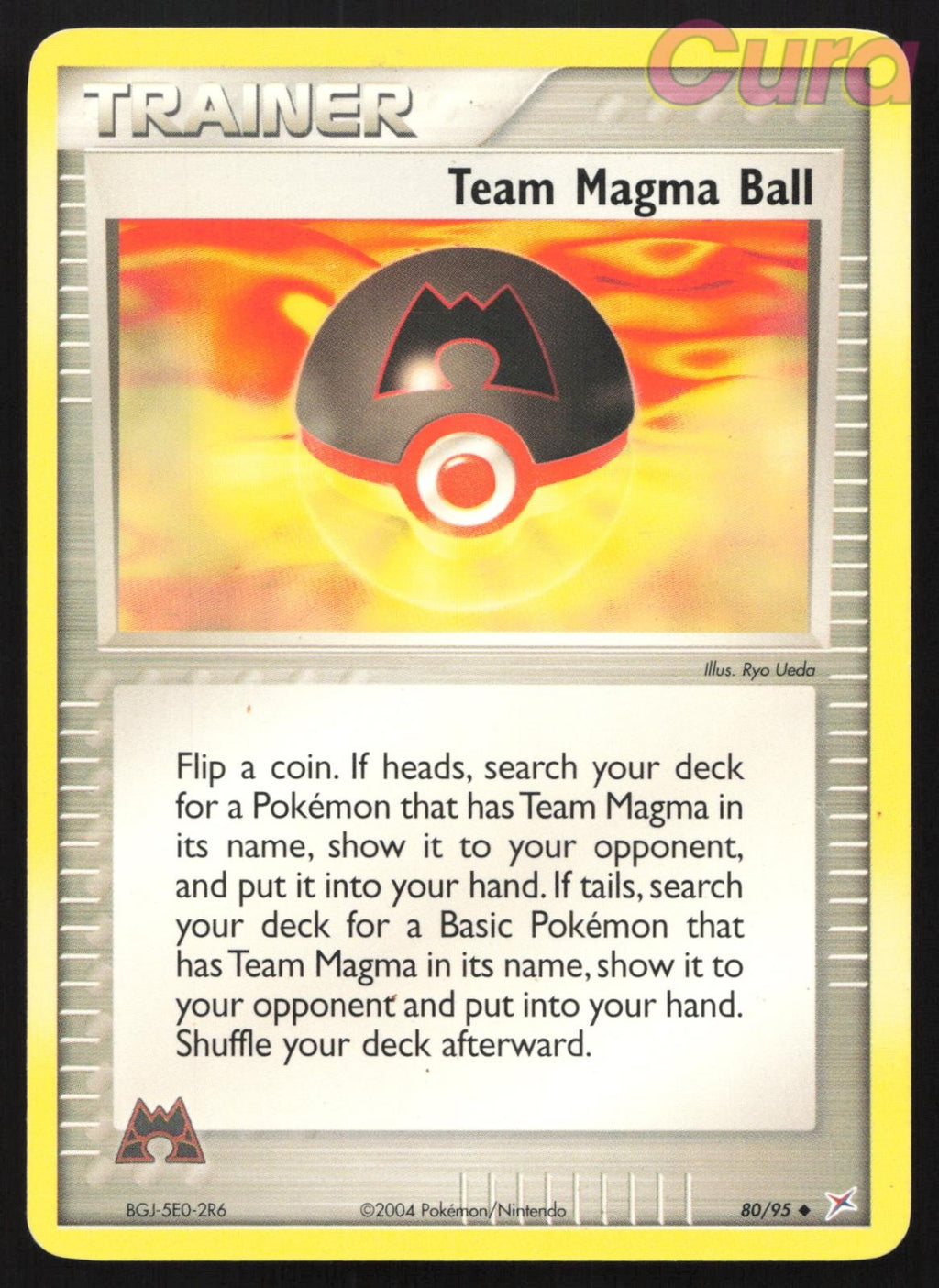 80/95 Team Magma Ball - Uncommon - Team Magma vs Team Aqua LP