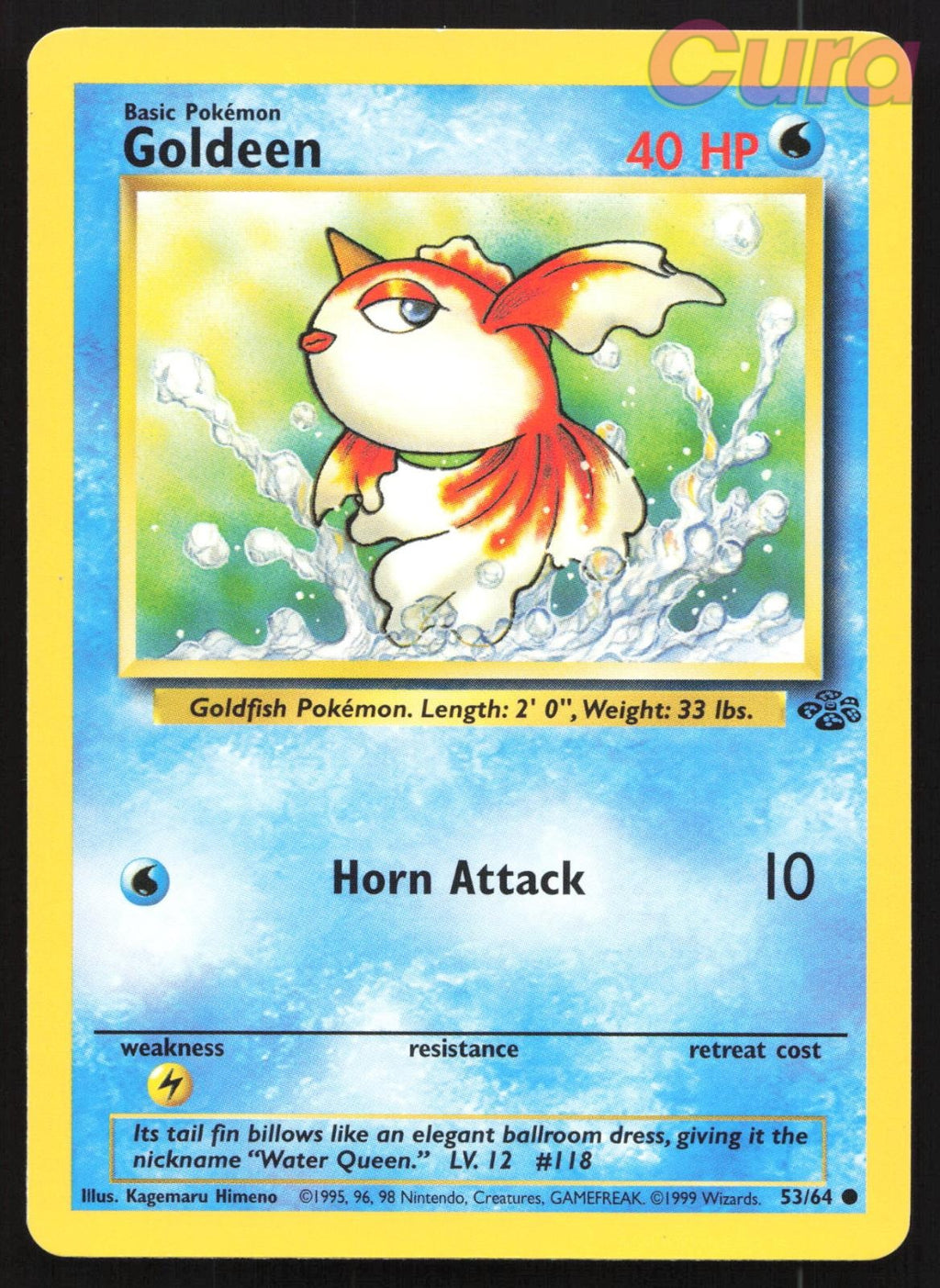 53/64 Goldeen Unlimited - Common - Jungle NM