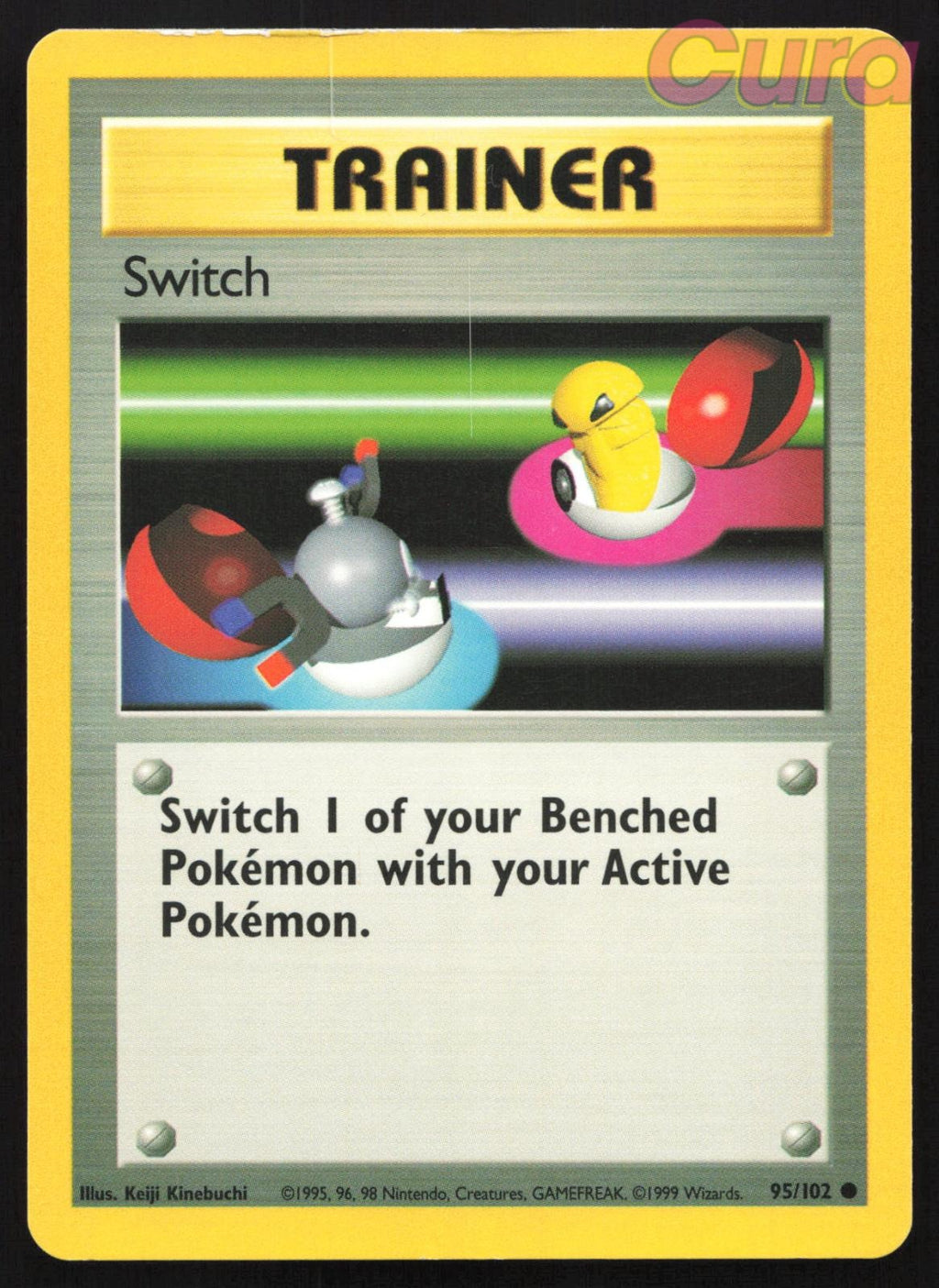 95/102 Switch - Common - Base Set Unlimited MP