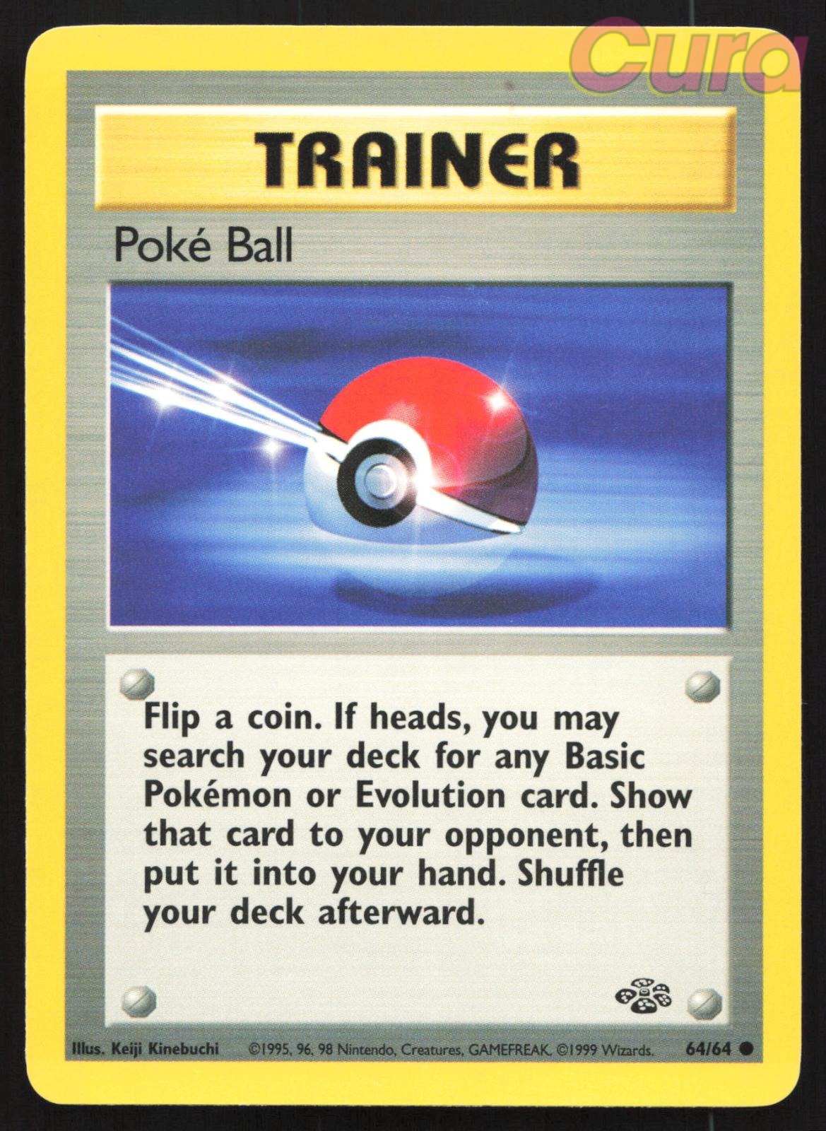 64/64 Poke Ball Unlimited - Common - Jungle NM