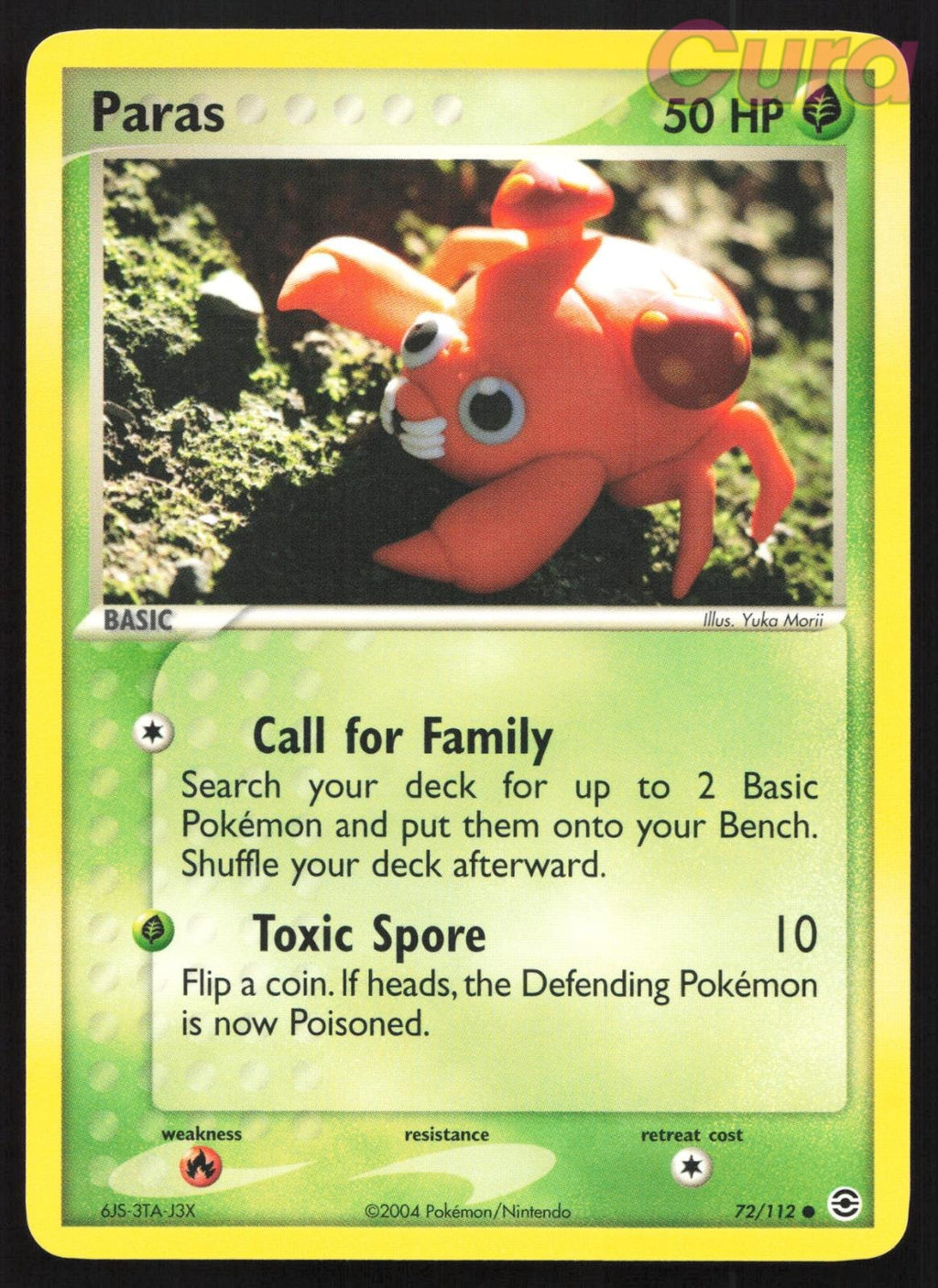 Bottom Dent Middle 72/112 Paras - Common - FireRed & LeafGreen HP
