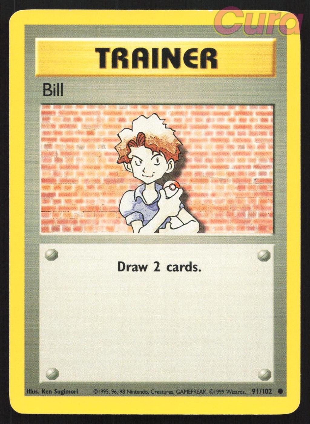 91/102 Bill - Common - Base Set Unlimited NM