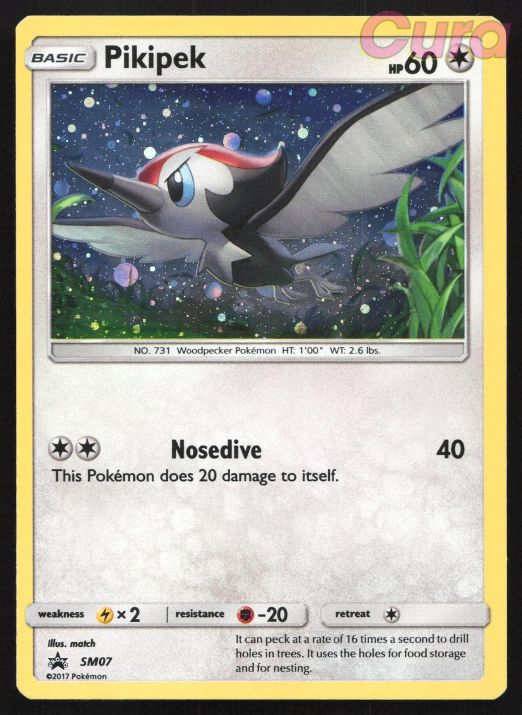SM07 Pikipek - Holo - Promo - Sun & Moon Promo LP