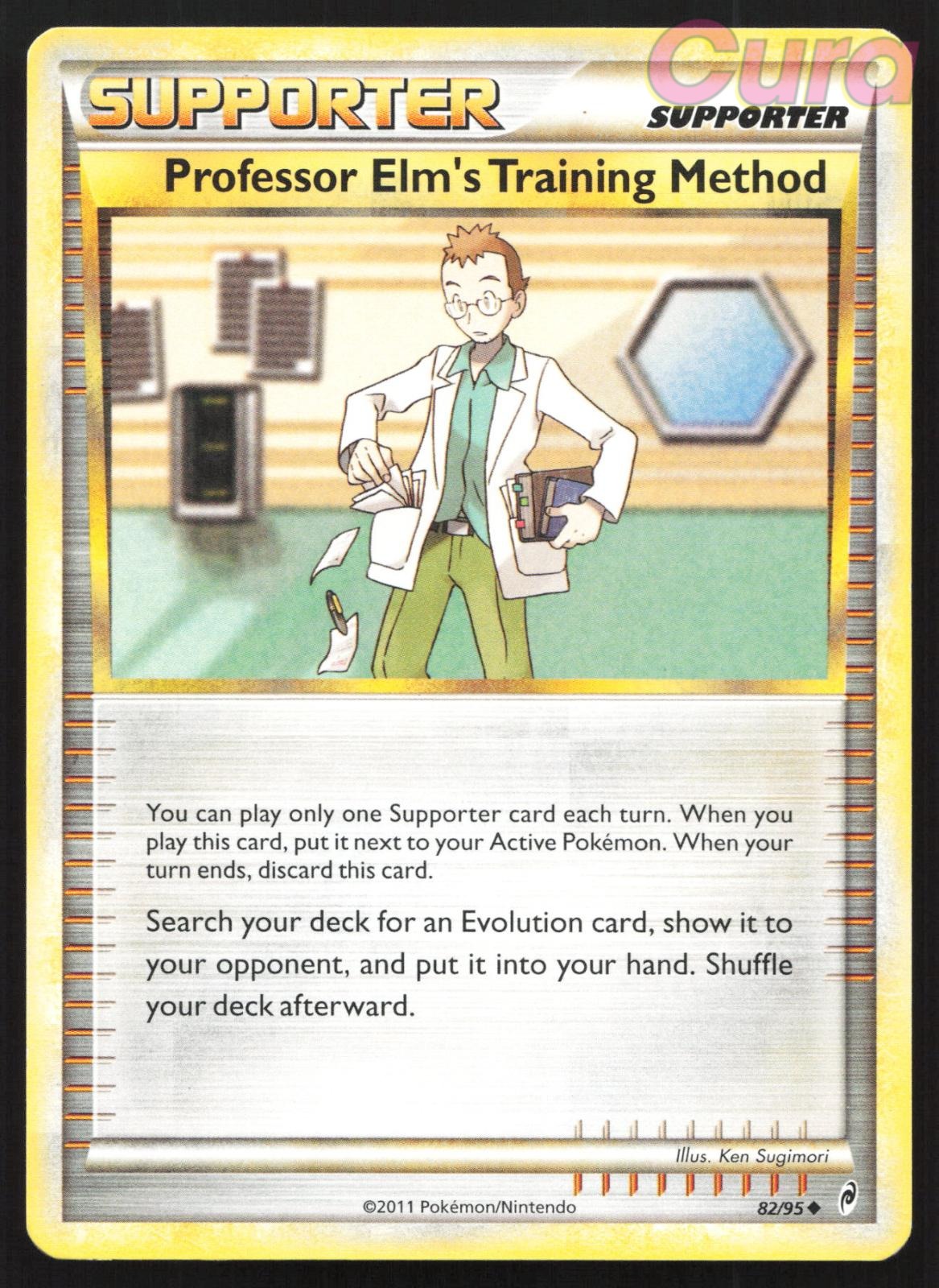 82/95 Professor Elm's Training Method - Uncommon - Call of Legends LP