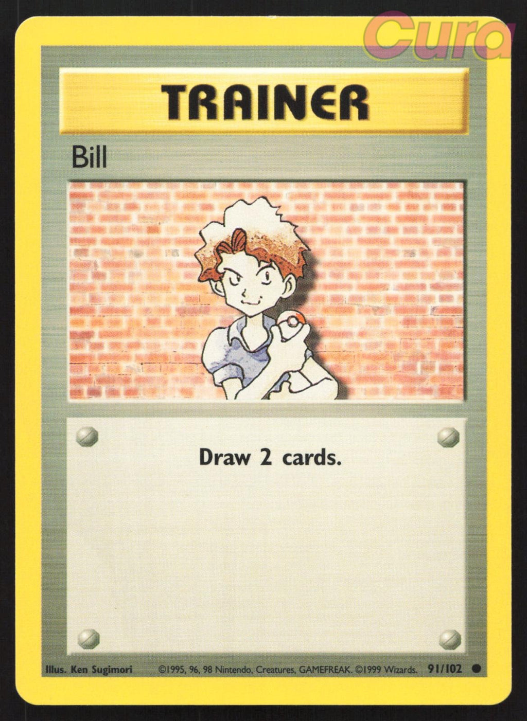 91/102 Bill - Common - Base Set Unlimited NM