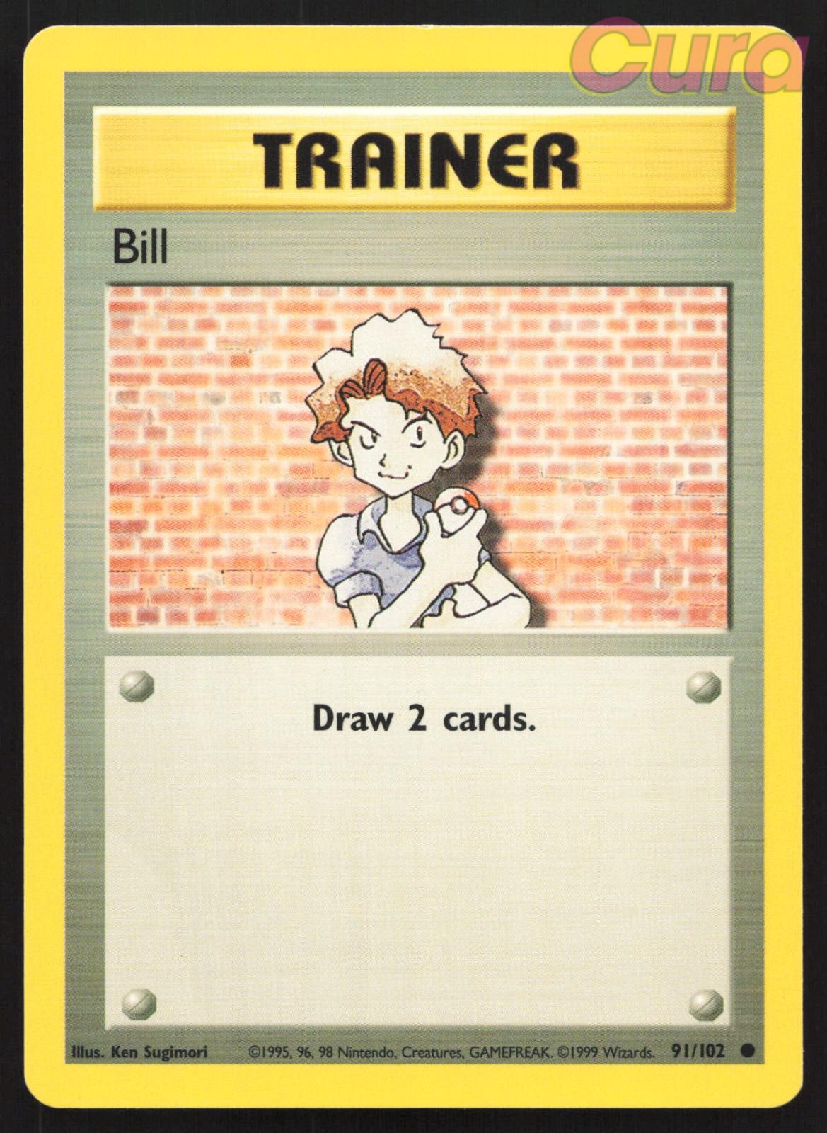 91/102 Bill - Common - Base Set Unlimited NM