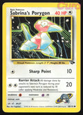 98/132 Sabrina's Porygon Unlimited - Common - Gym Challenge LP