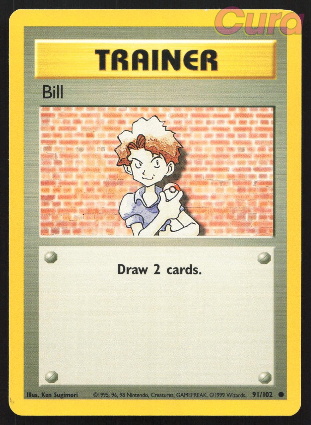 91/102 Bill - Common - Base Set Unlimited NM