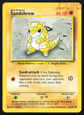 62/102 Sandshrew - Common - Base Set Unlimited LP