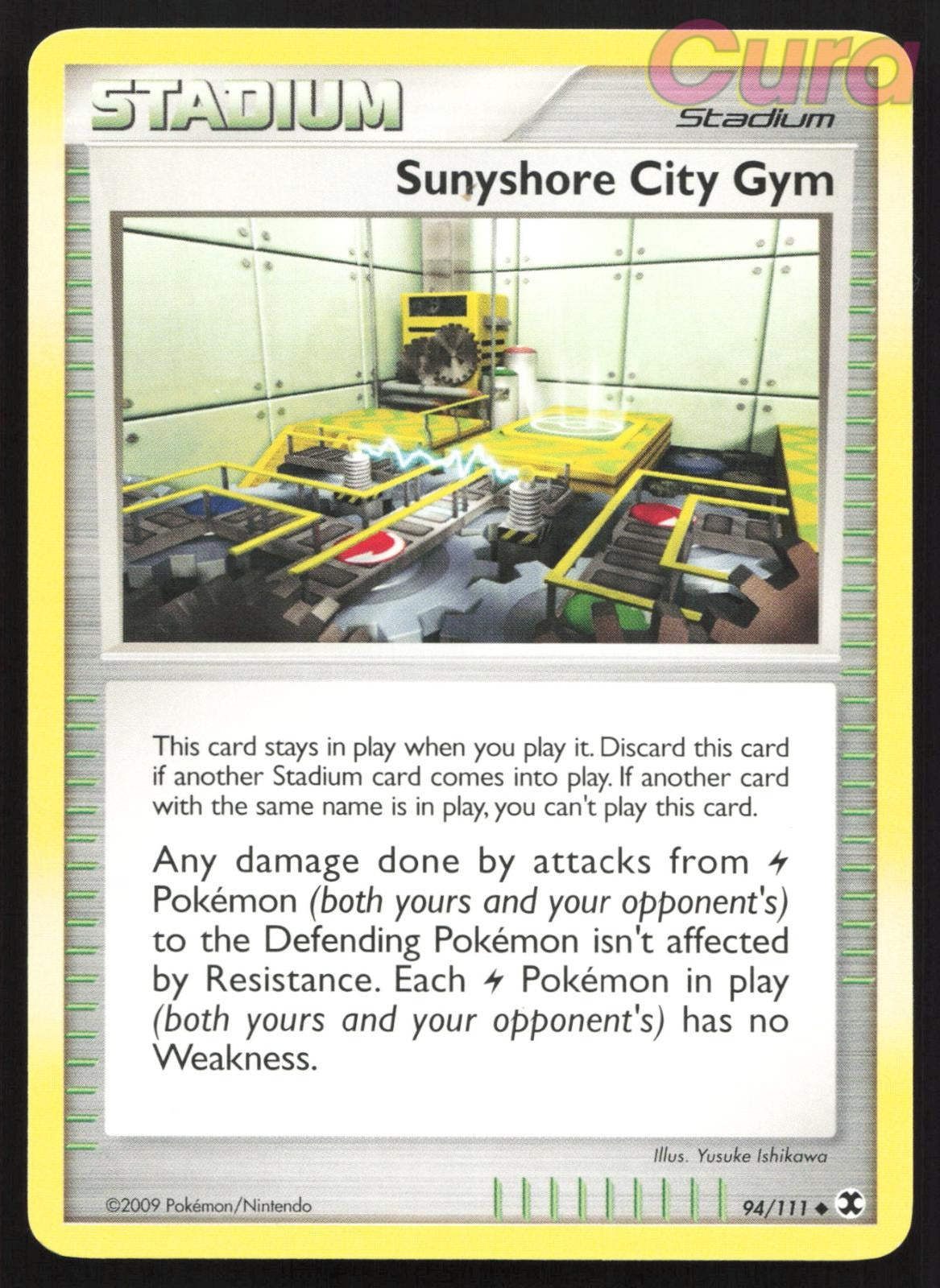 94/111 Sunyshore City Gym - Uncommon - Rising Rivals NM