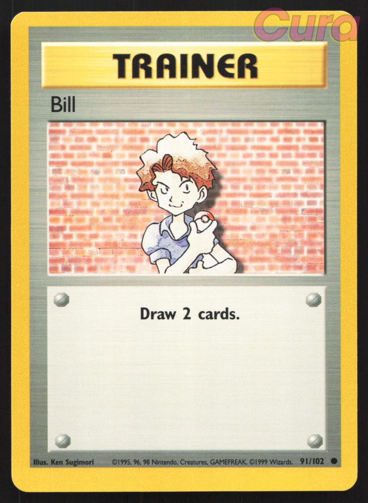 91/102 Bill - Common - Base Set Unlimited NM