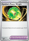 Cynthia's Power Weight
