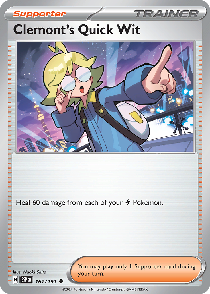 Clemont's Quick Wit