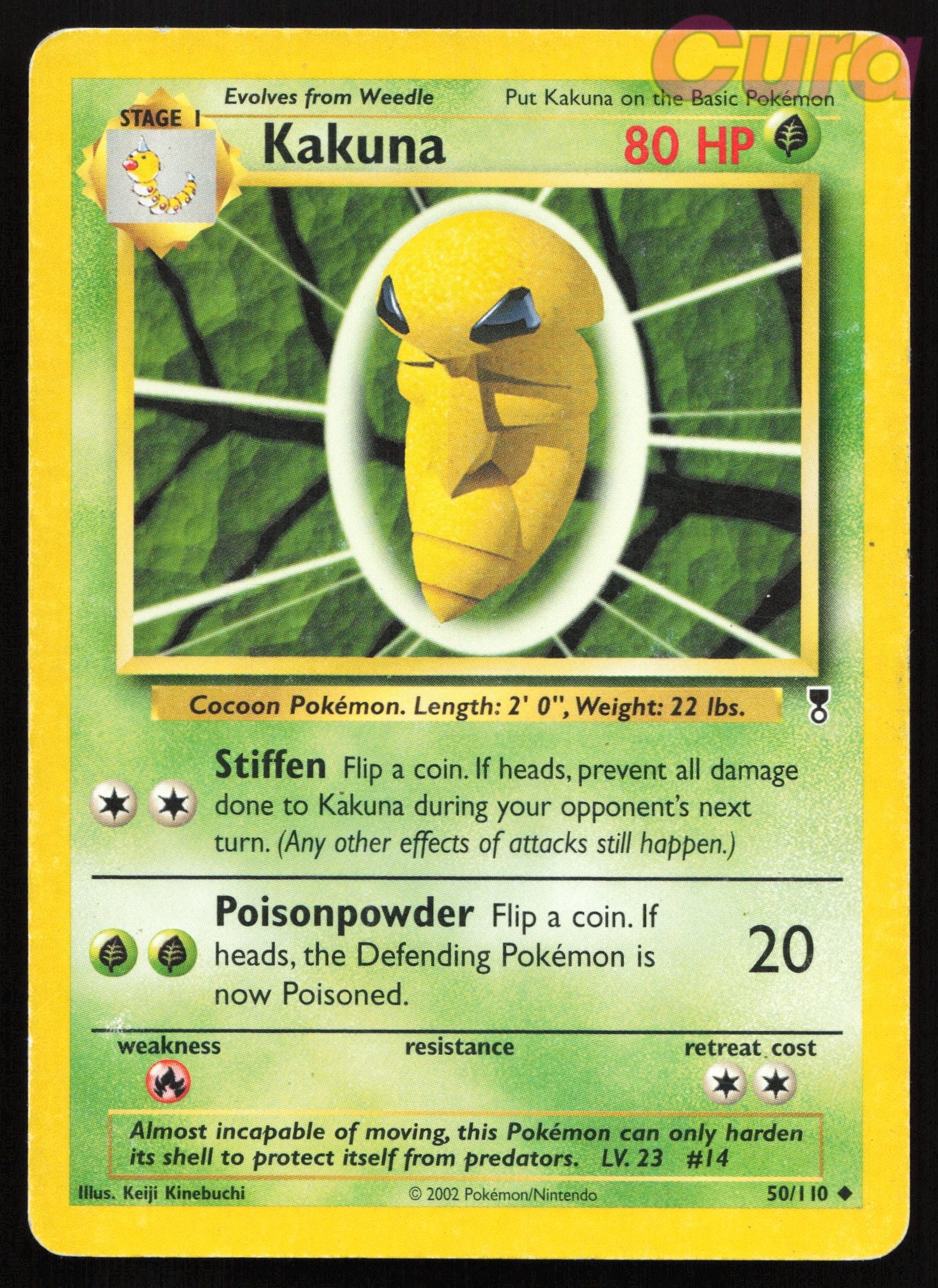 50 Kakuna - Uncommon - Legendary Collection MP
