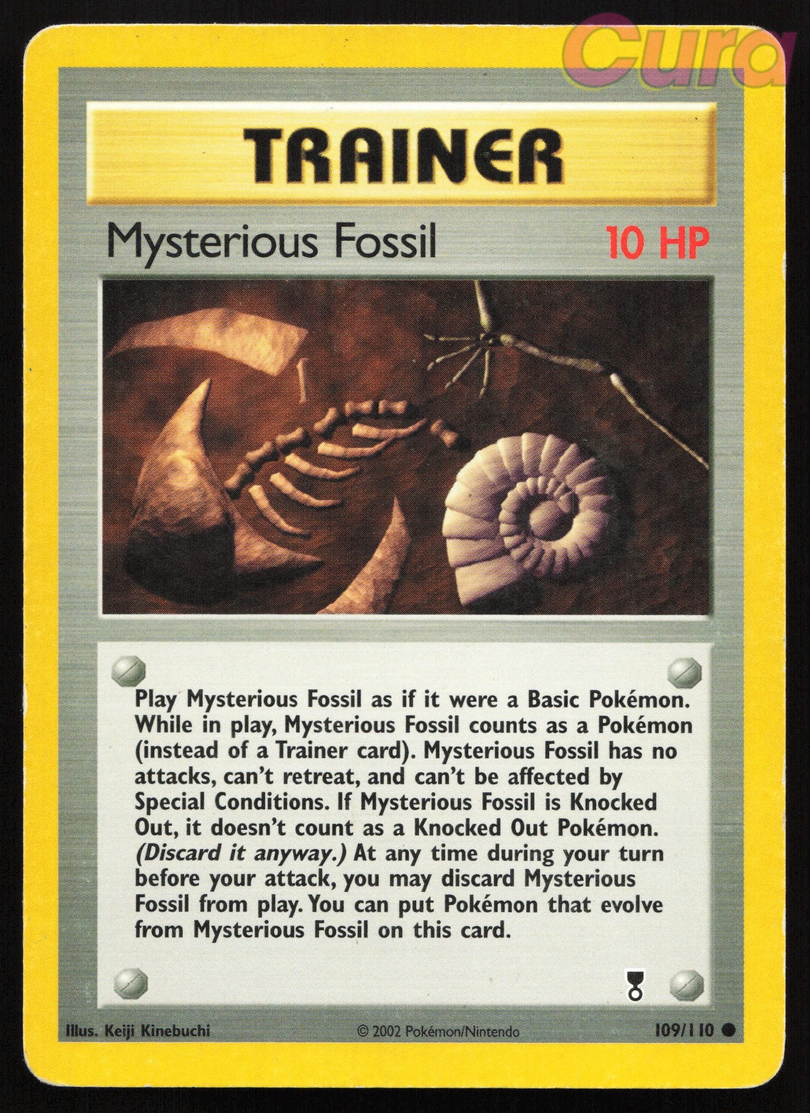 109 Mysterious Fossil - Common - Legendary Collection MP