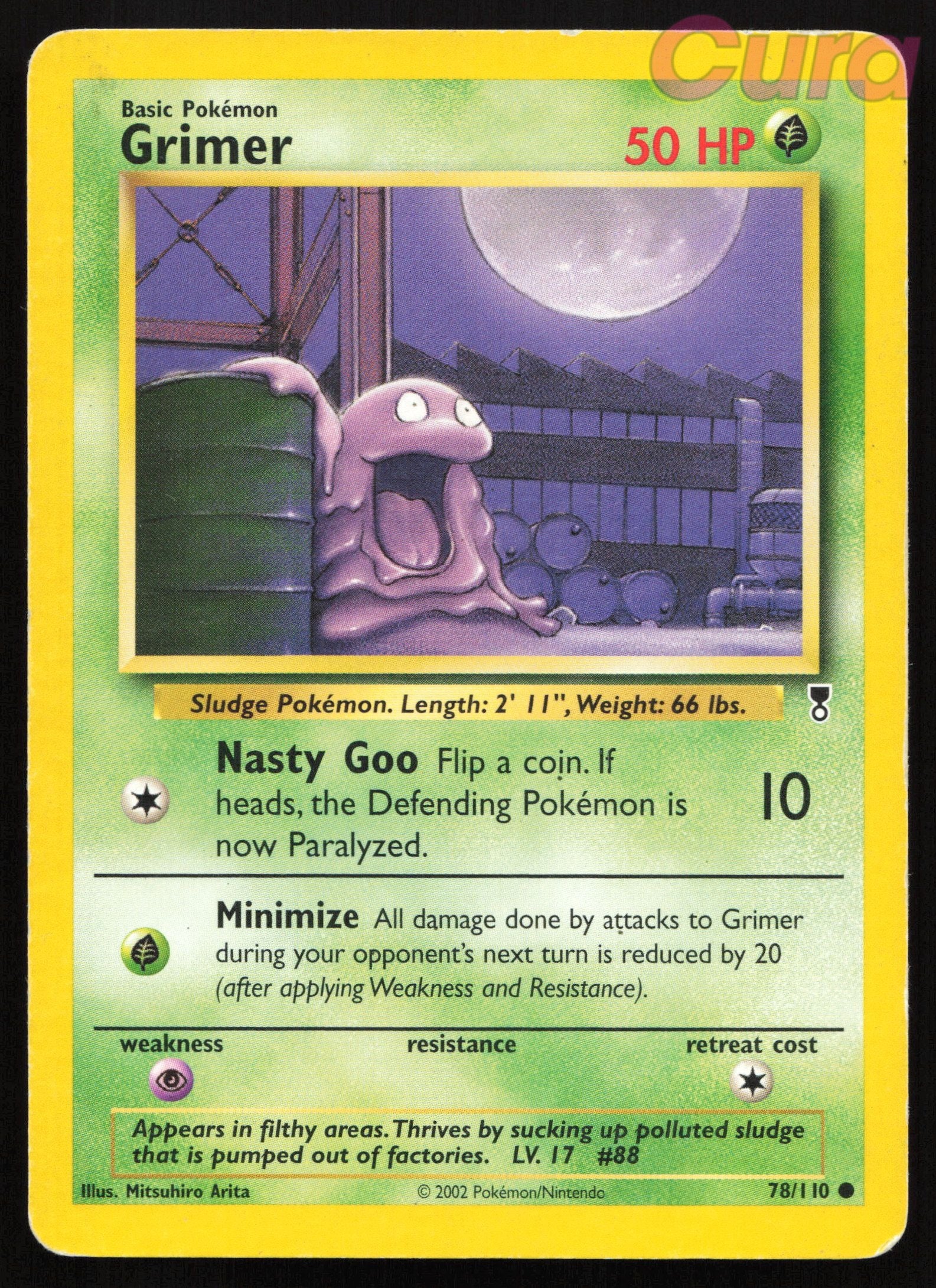 78 Grimer - Common - Legendary Collection MP